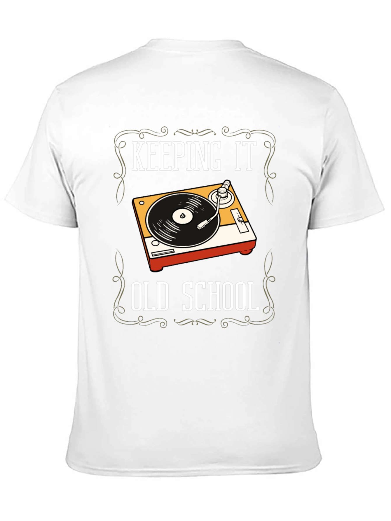 Keeping It Old School Turntable T-Shirt