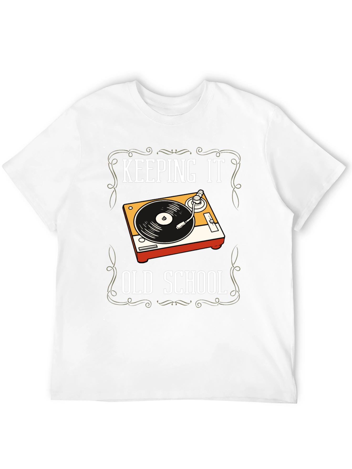 Keeping It Old School Turntable T-Shirt
