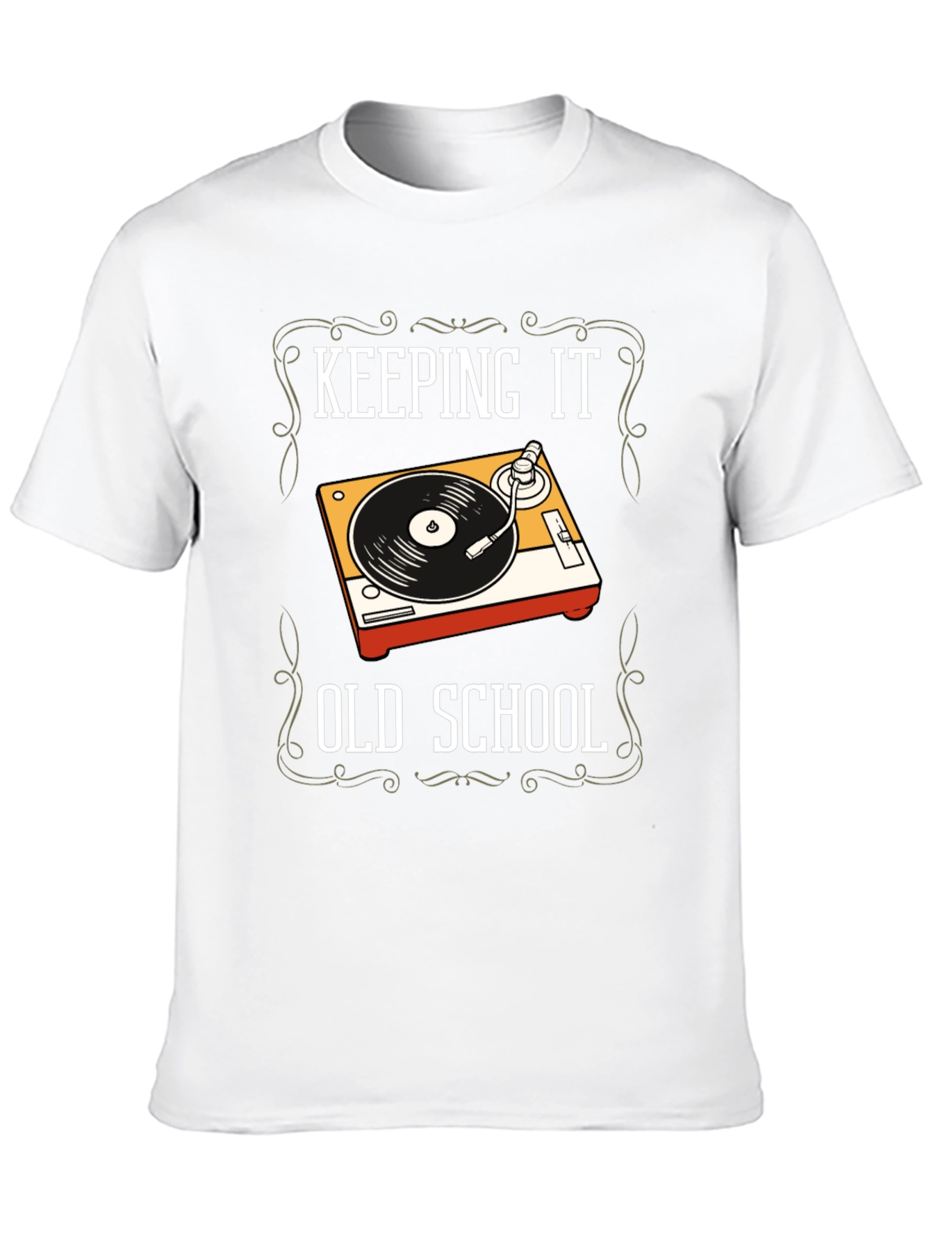 Keeping It Old School Turntable T-Shirt