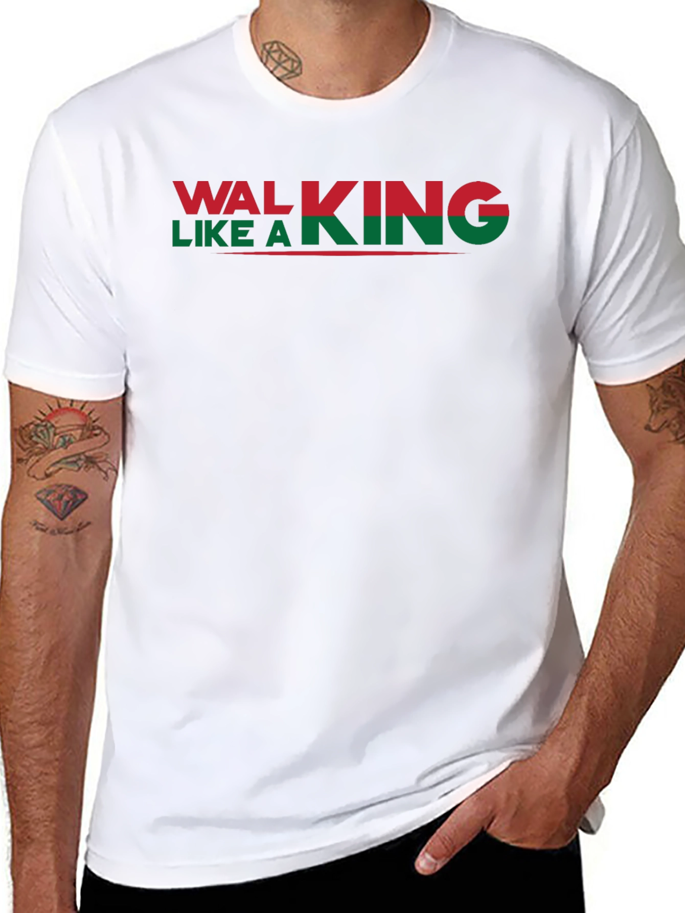 Walking Like a King Graphic T-Shirt