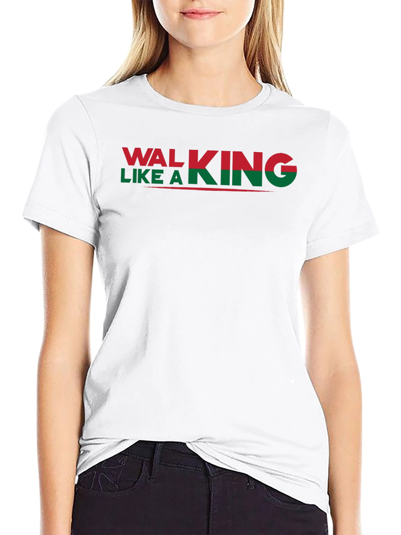 Walking Like a King Graphic T-Shirt