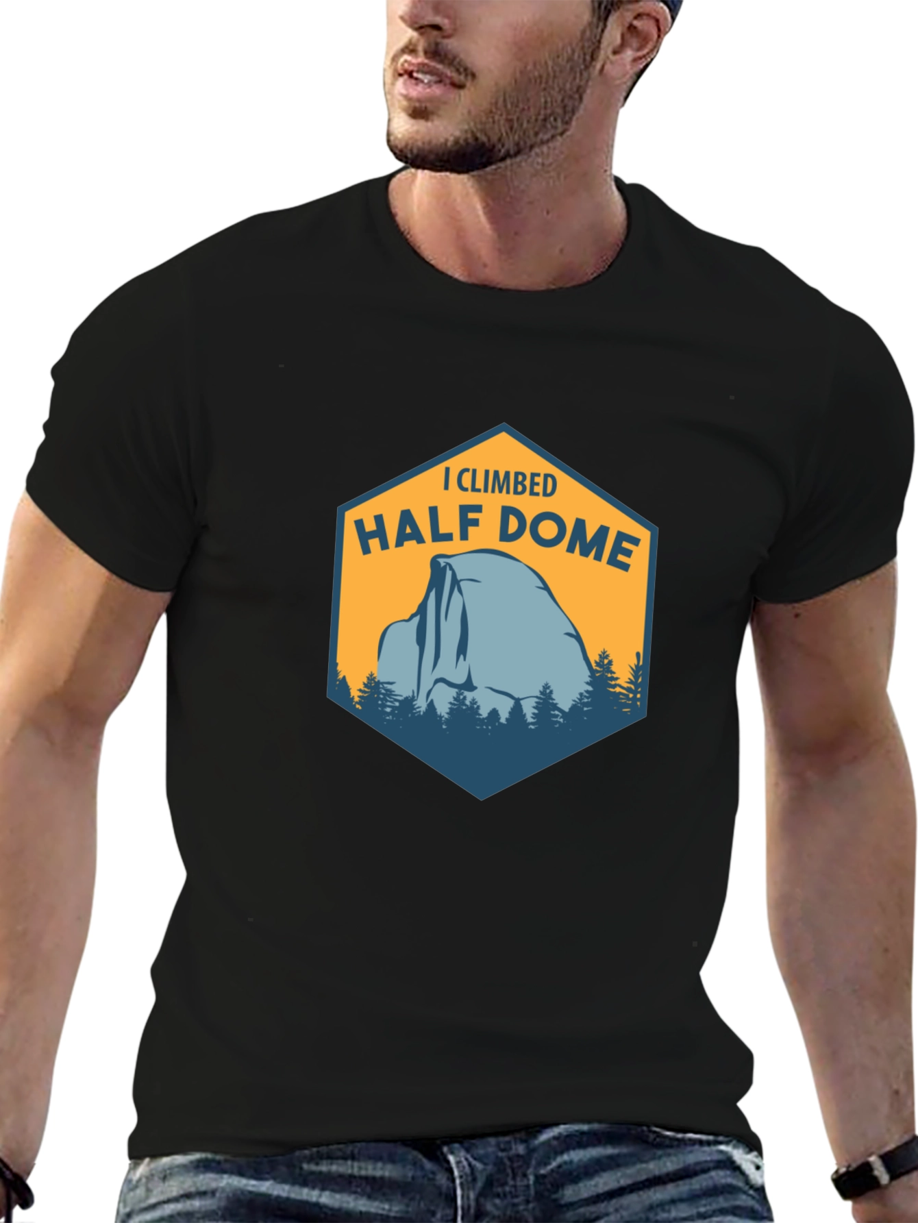 I Climbed Half Dome T-Shirt - Mountain Adventure Tee