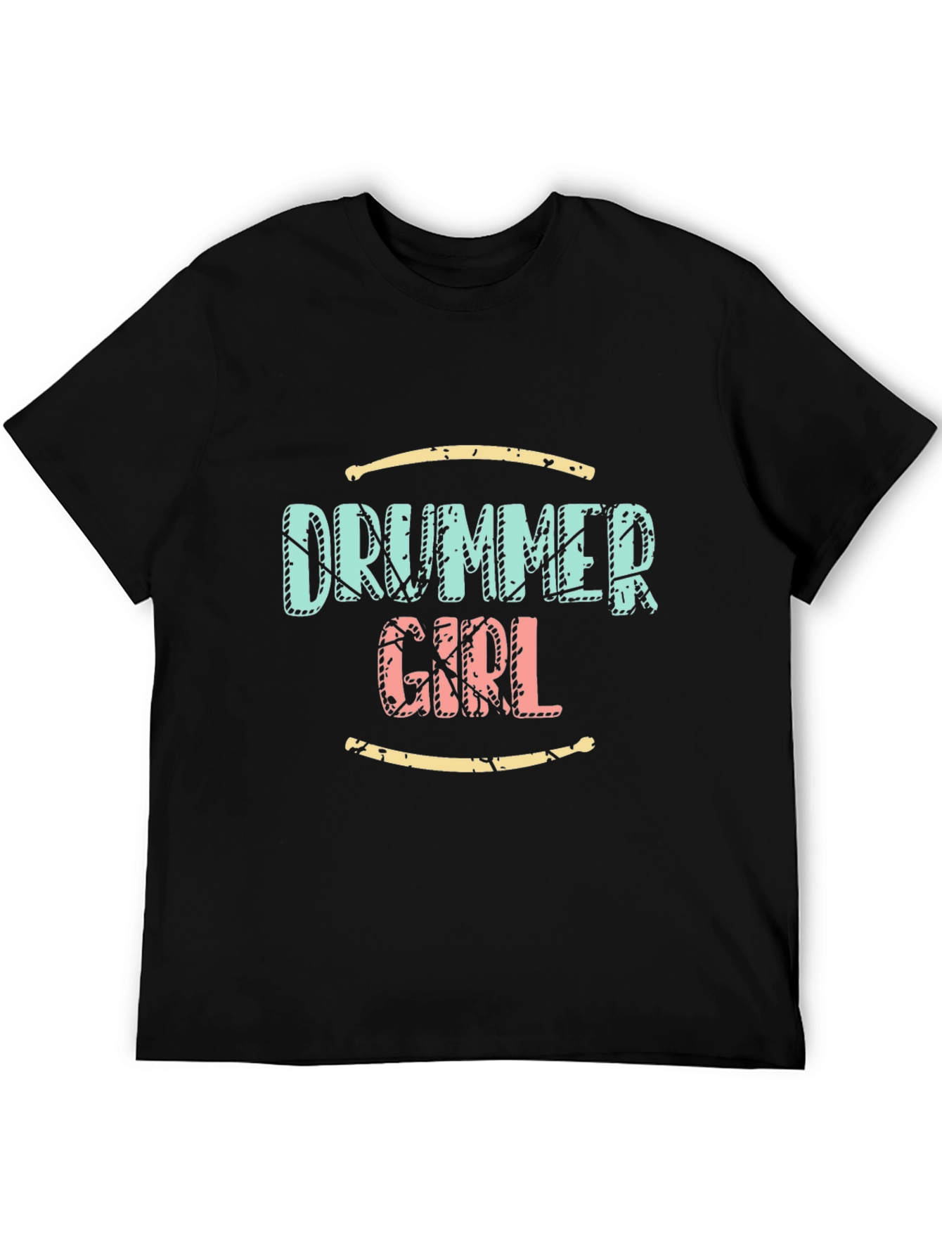 Drummer Girl T-Shirt - Music Lover Tee