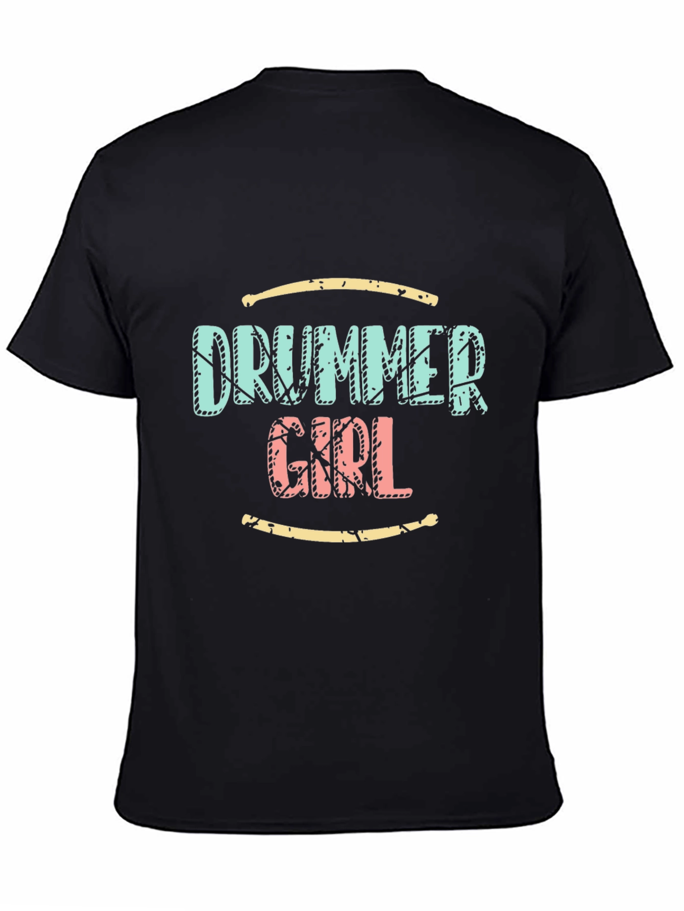 Drummer Girl T-Shirt - Music Lover Tee