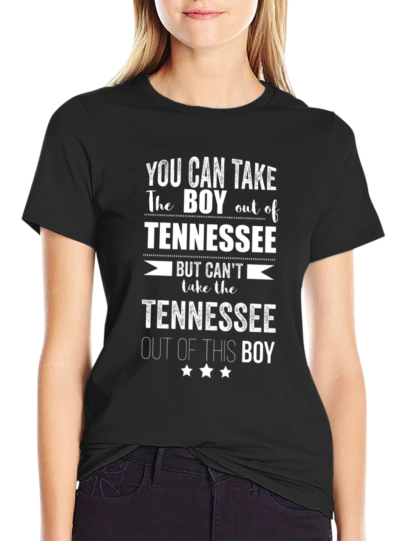 Tennessee Boy Graphic Tee - Black