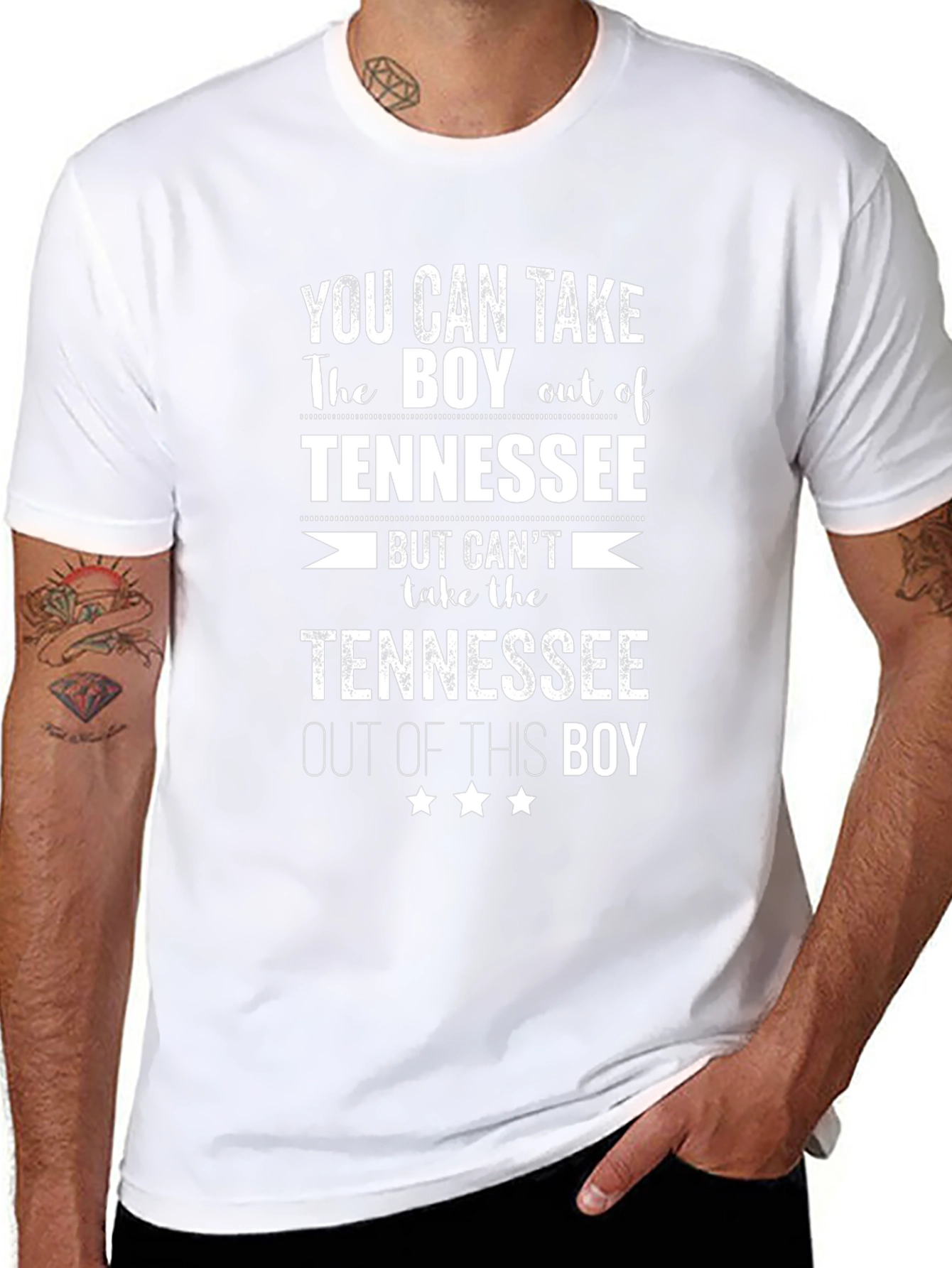 Tennessee Boy Graphic Tee - Black