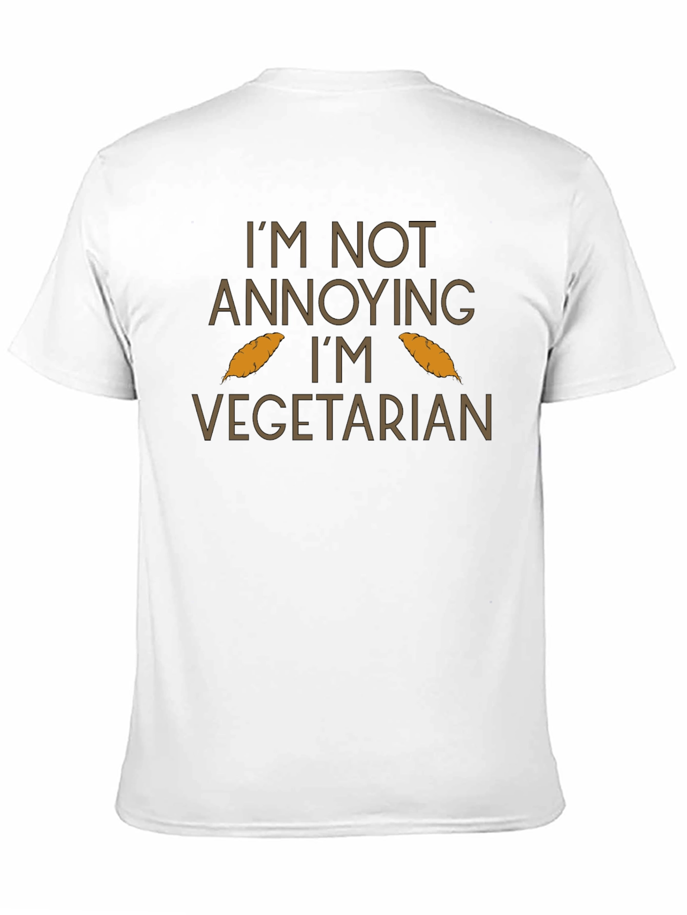 Im Not Annoying Im Vegetarian Graphic Tee