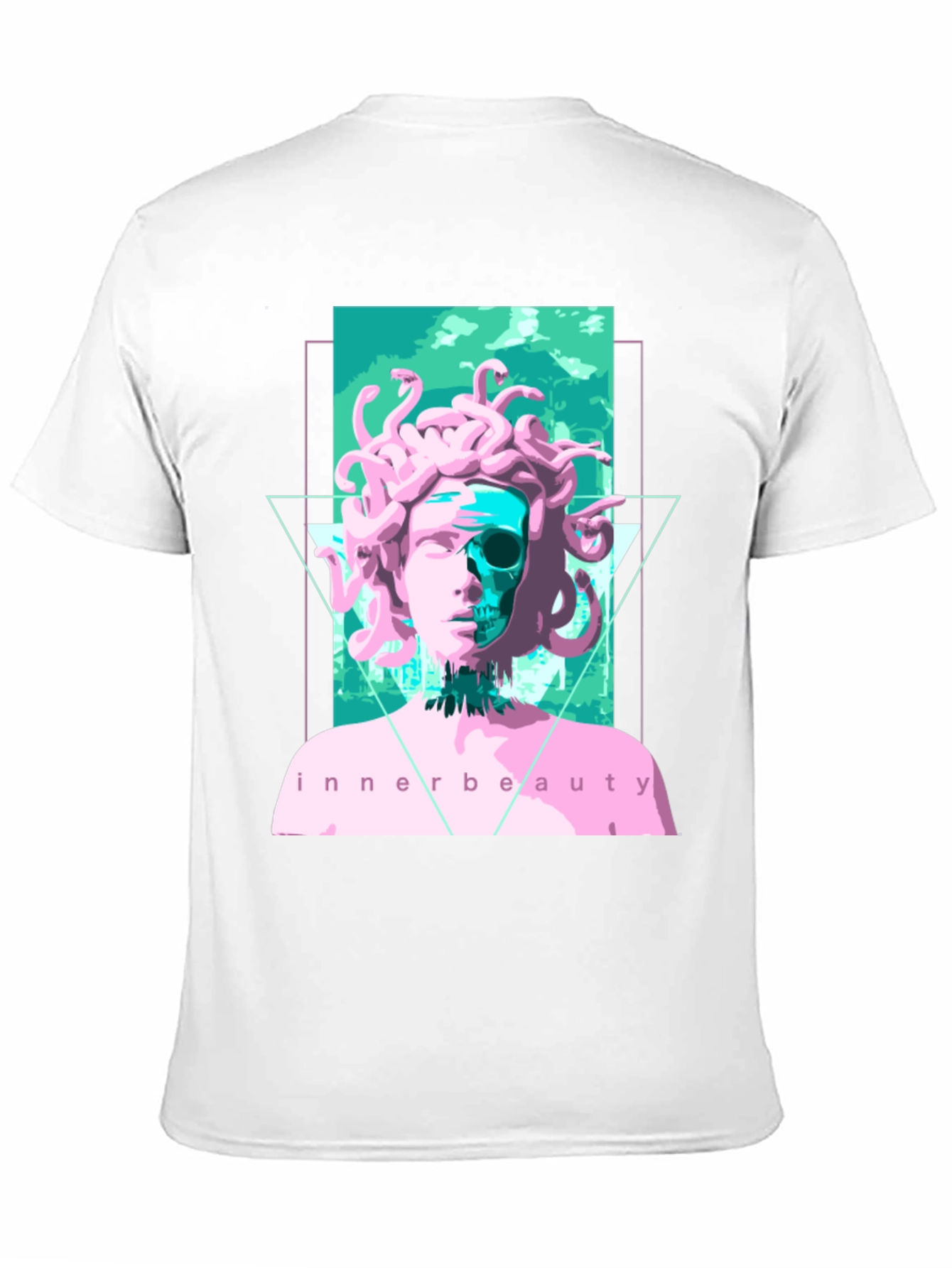 Medusa Inner Beauty Graphic Tee - Black T-Shirt