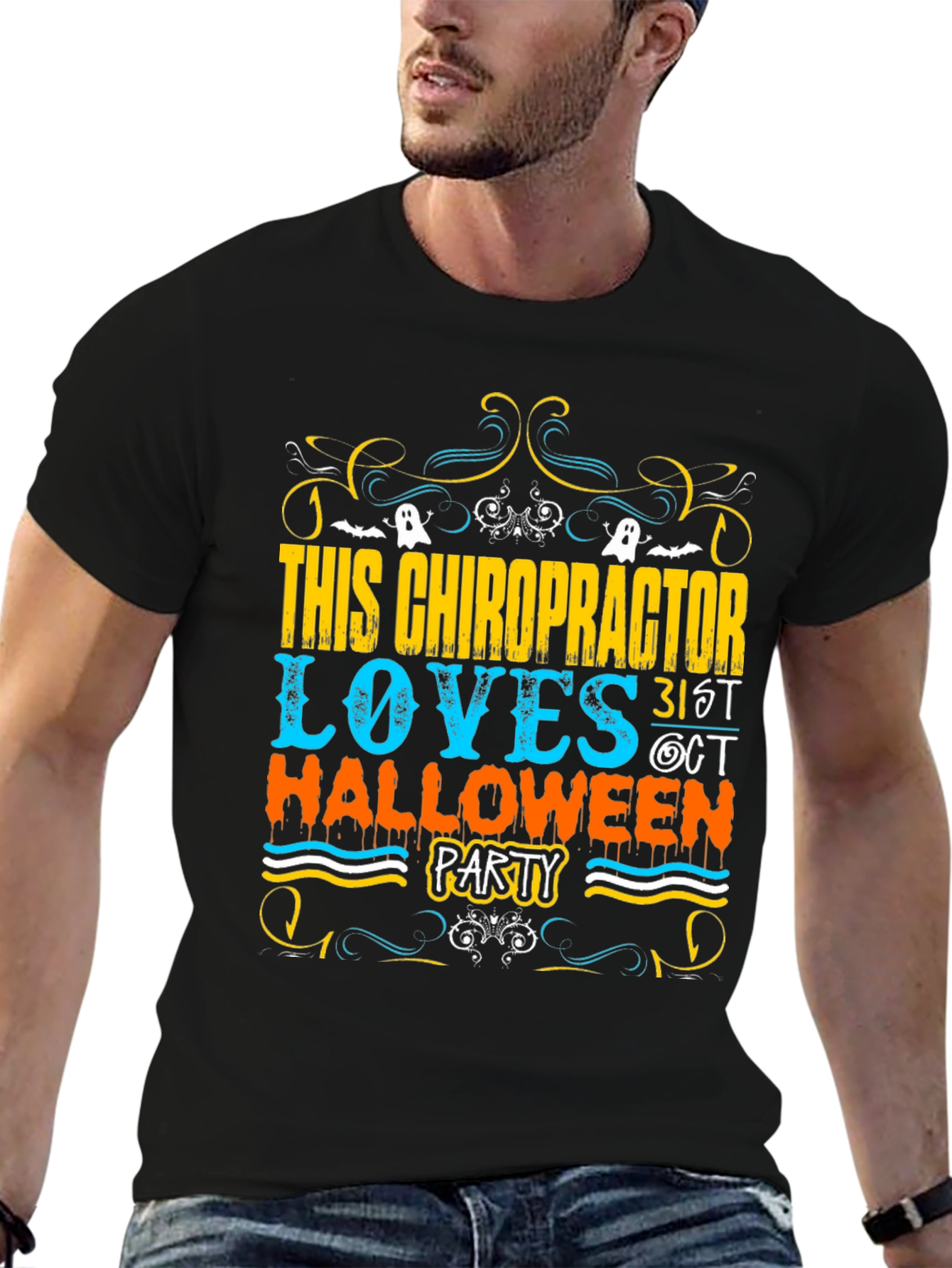Chiropractor Halloween Party T-Shirt
