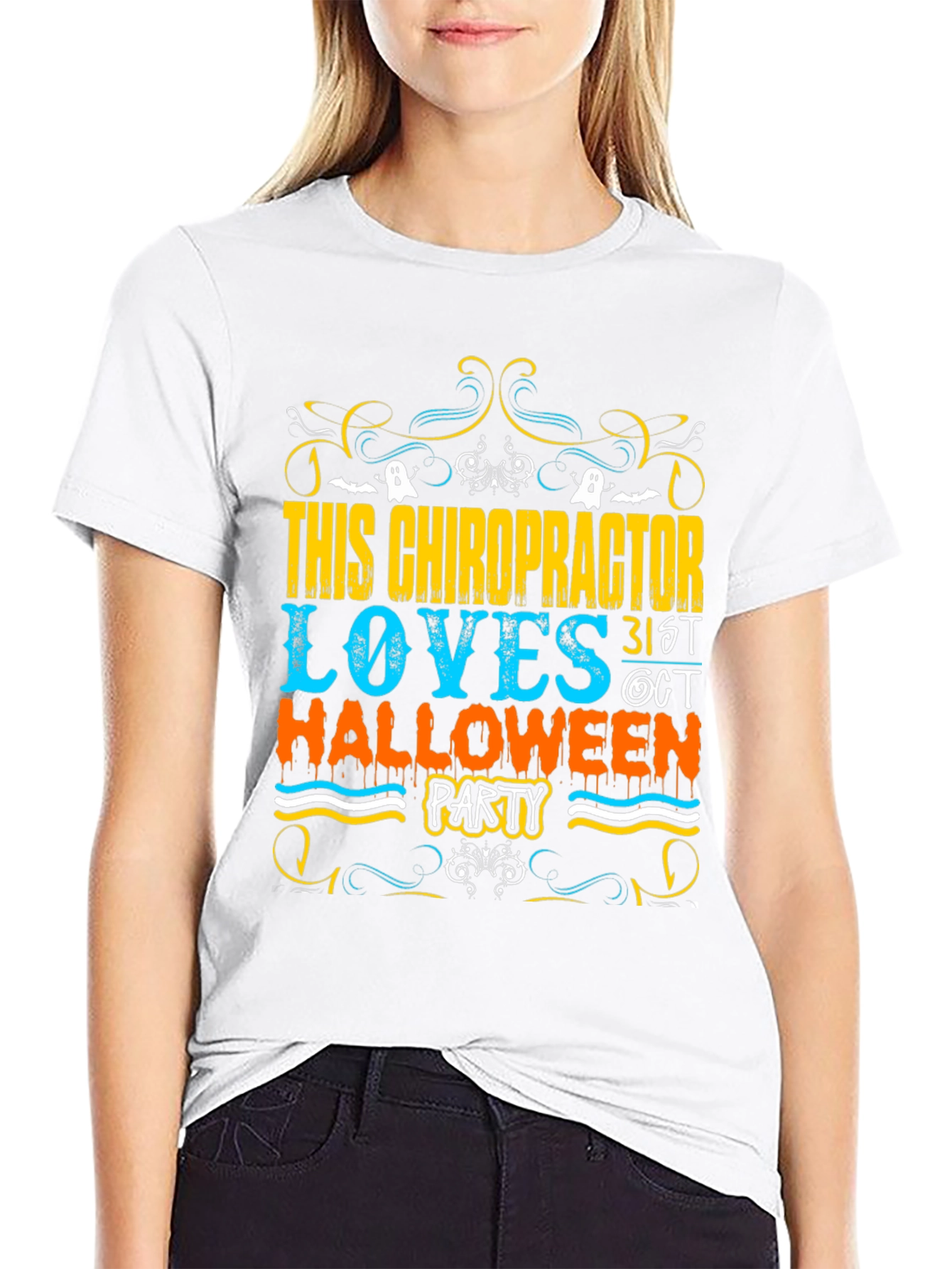 Chiropractor Halloween Party T-Shirt