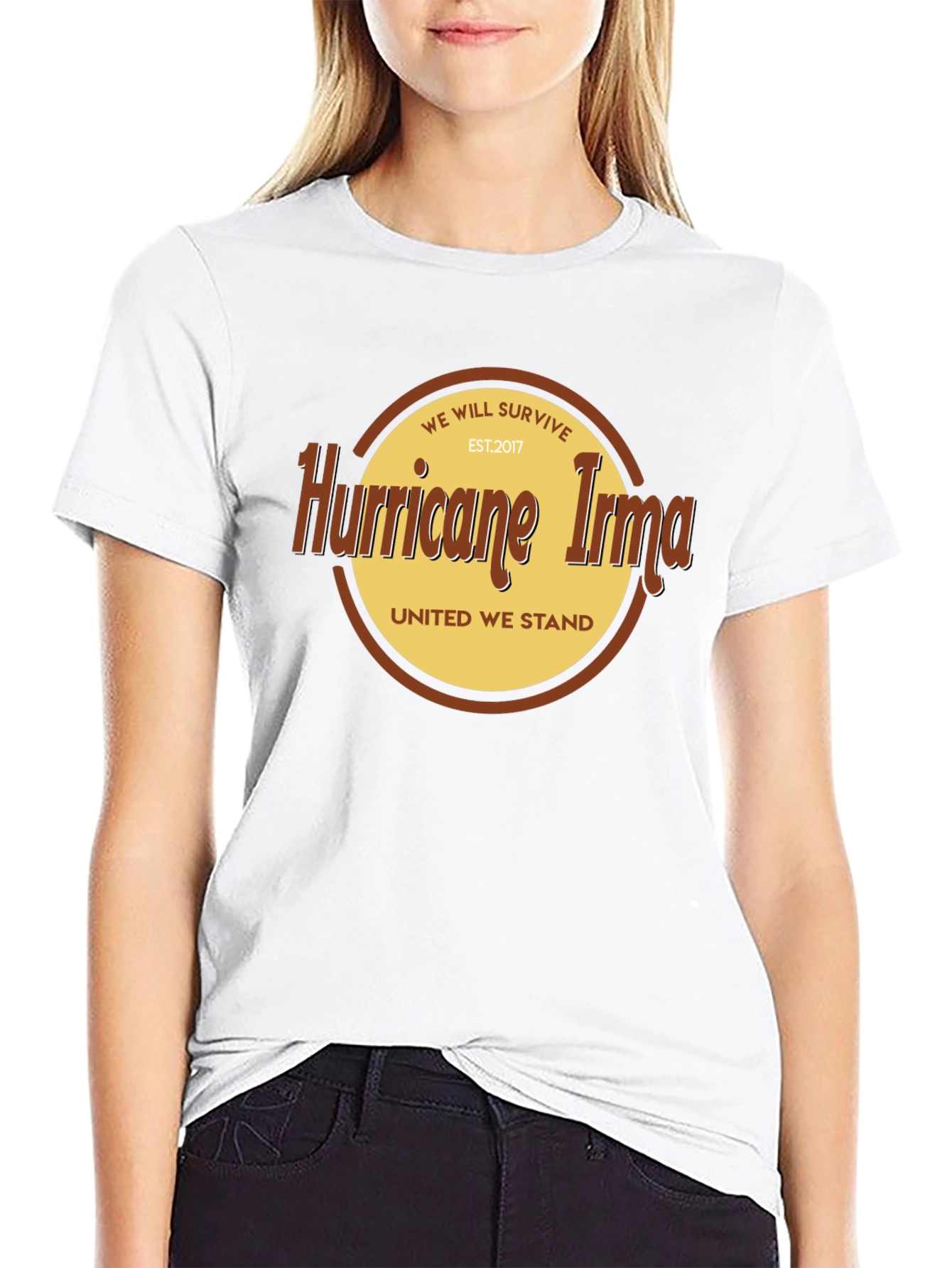 Hurricane Irma Survivor T-Shirt - United We Stand