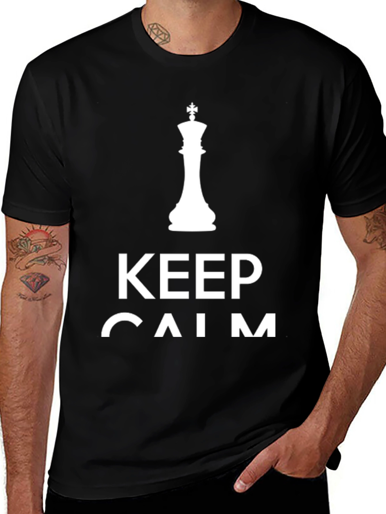 Keep Calm Chess King T-Shirt