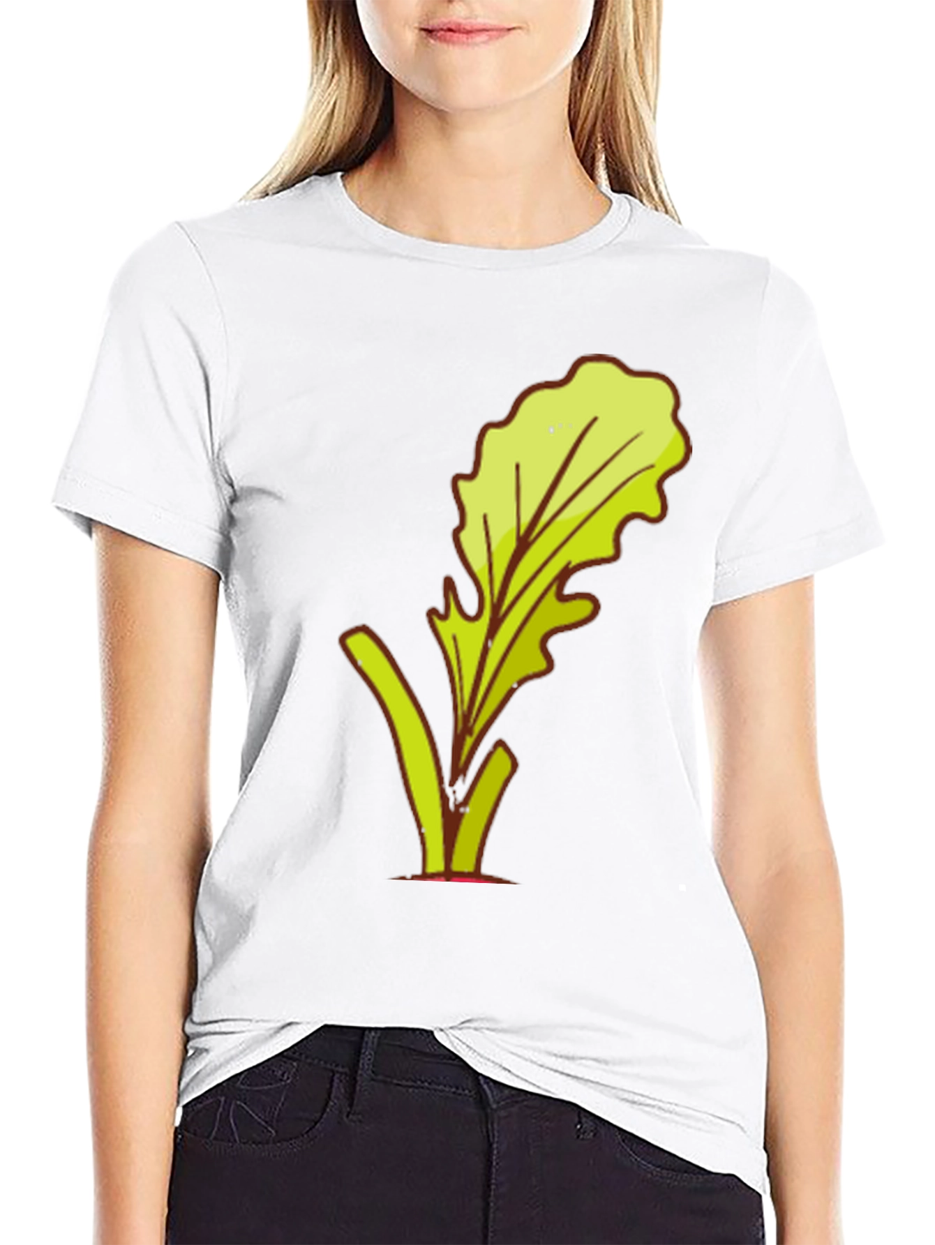 Leafy Graphic Tee - Stylish Casual Wear