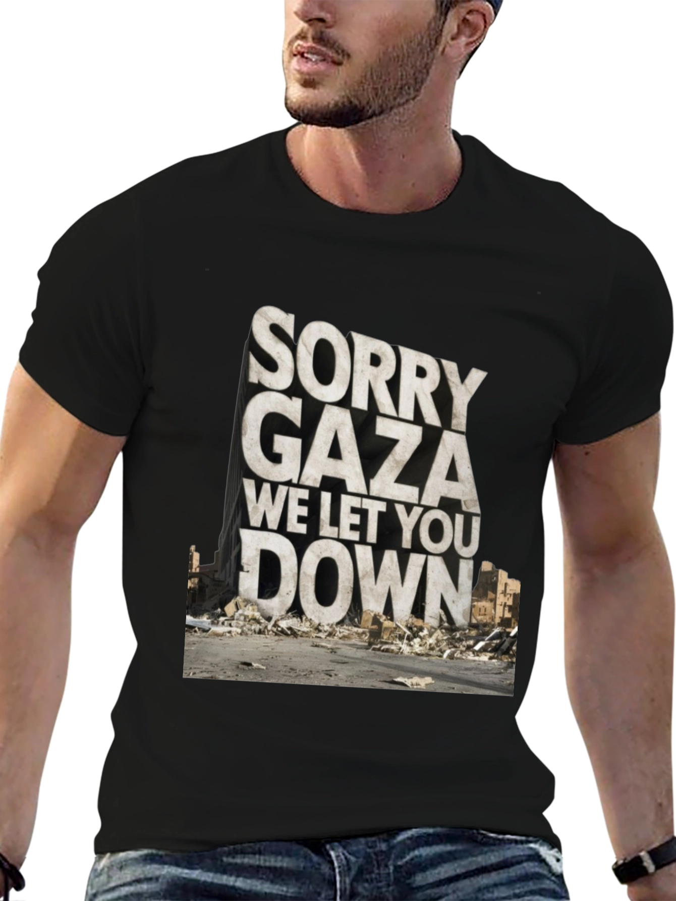 Sorry Gaza Graphic Tee