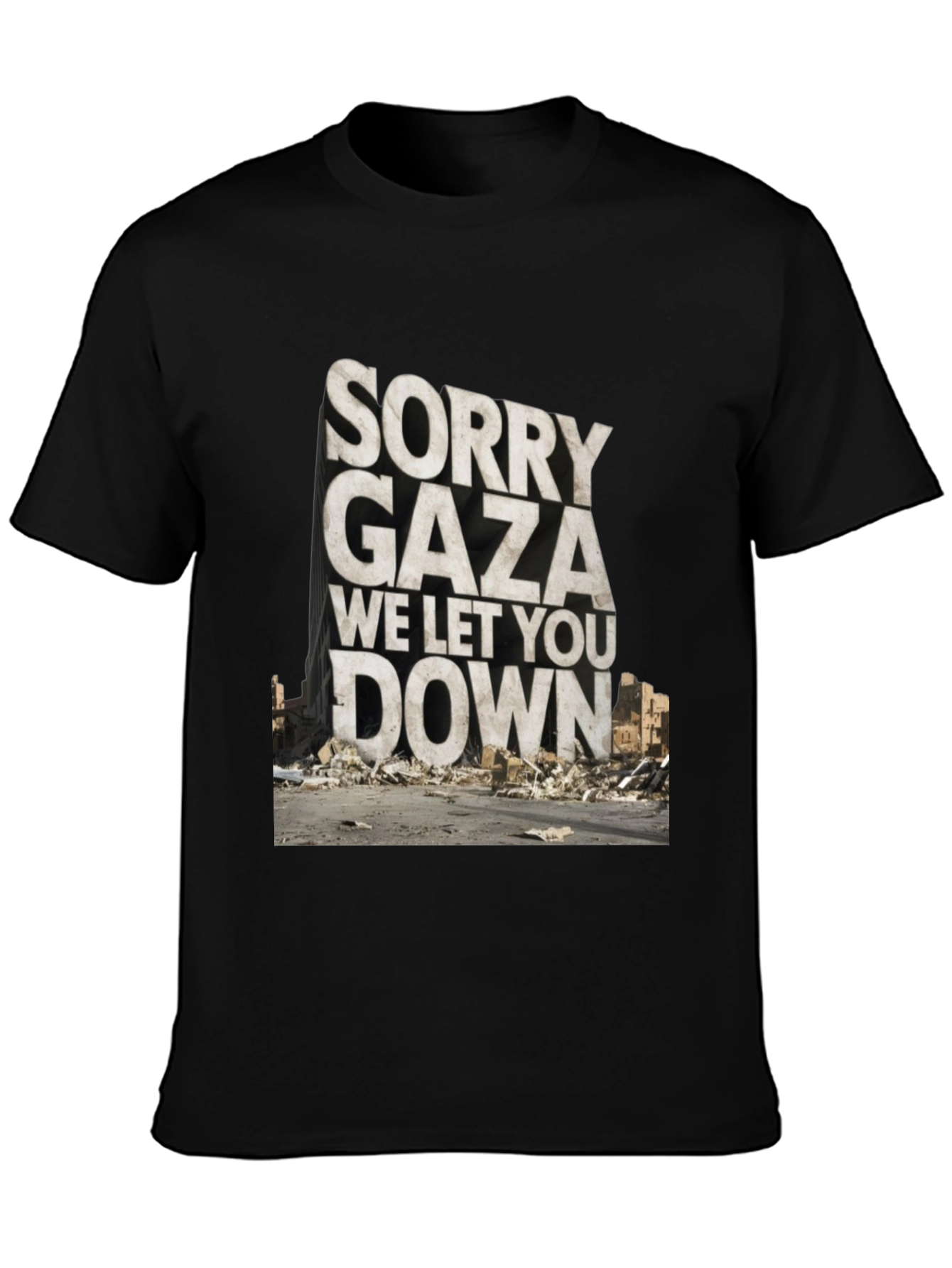 Sorry Gaza Graphic Tee