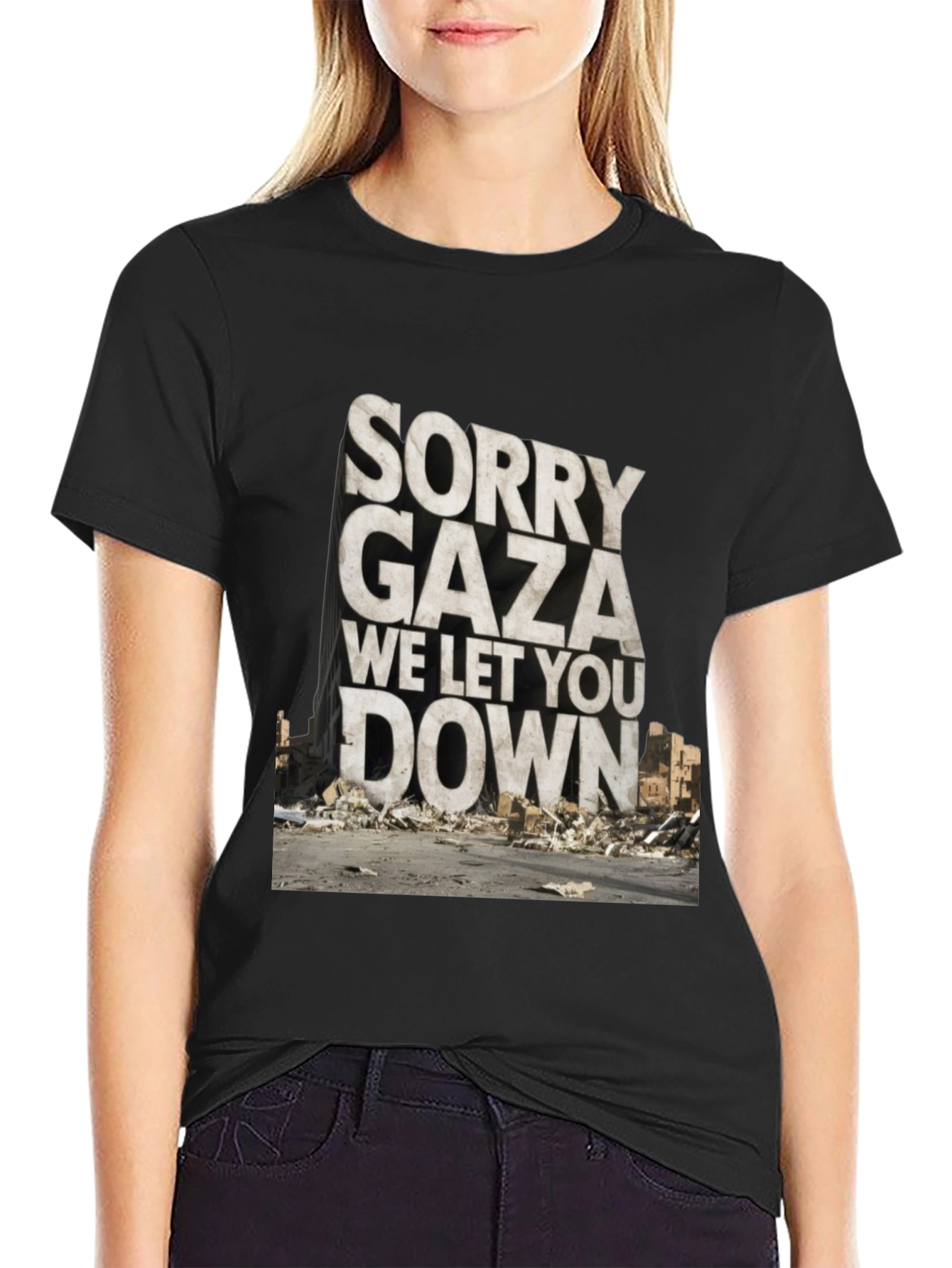 Sorry Gaza Graphic Tee