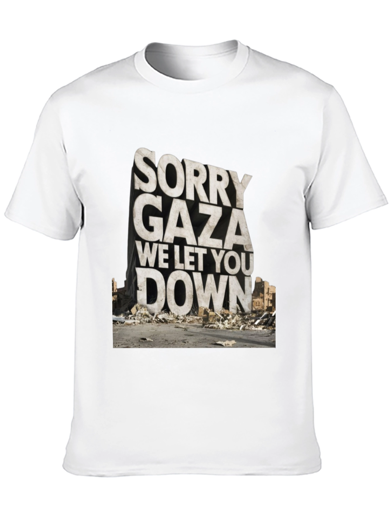 Sorry Gaza Graphic Tee