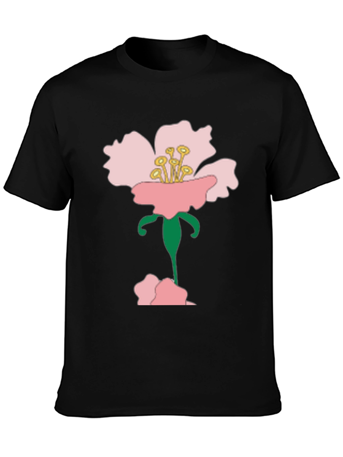 Floral T-Shirt - Pink Blossom Graphic Tee