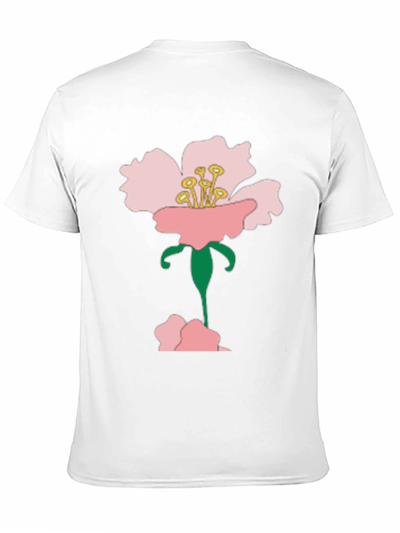 Floral T-Shirt - Pink Blossom Graphic Tee