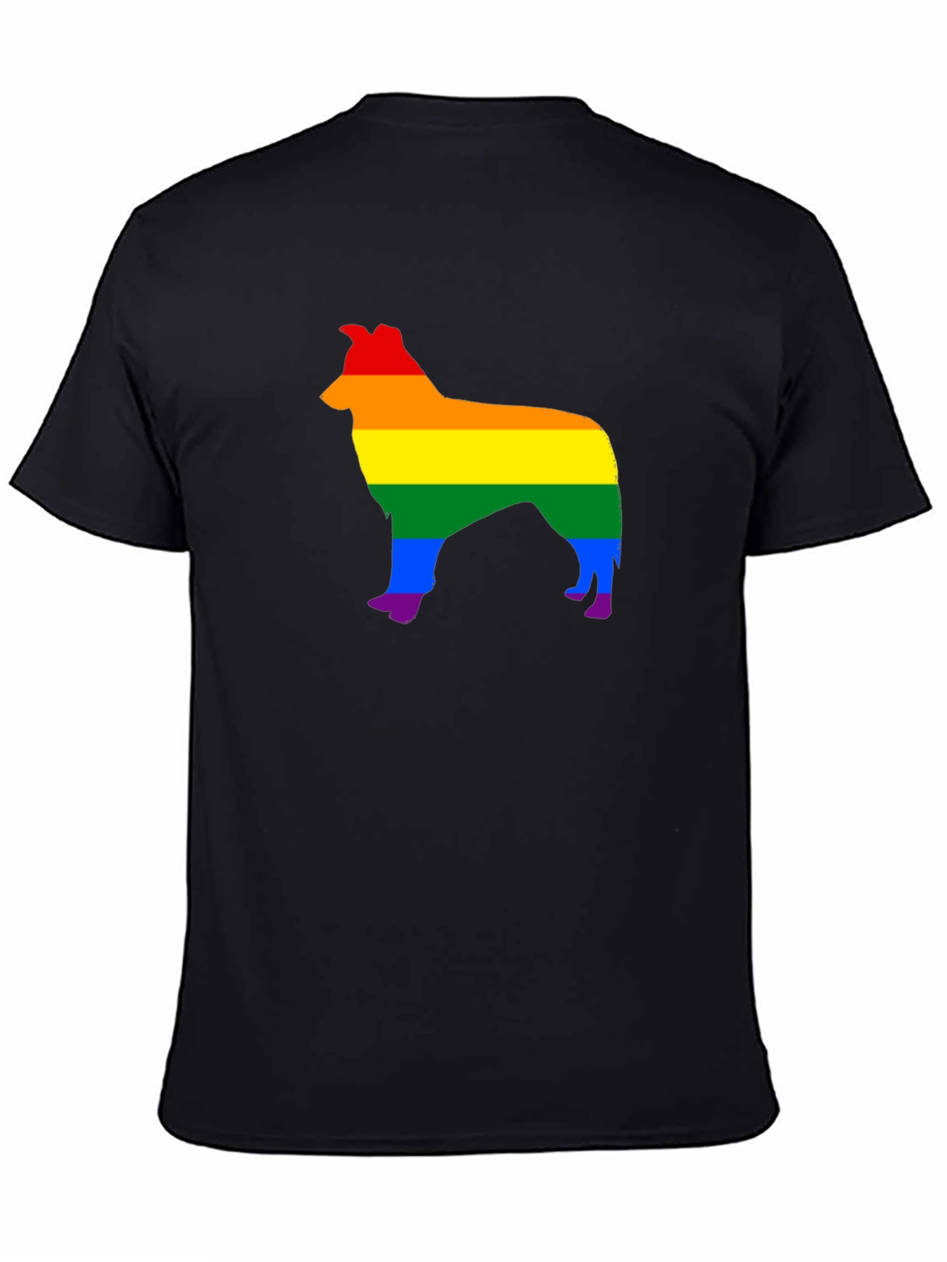 Pride Collie Dog Graphic Tee