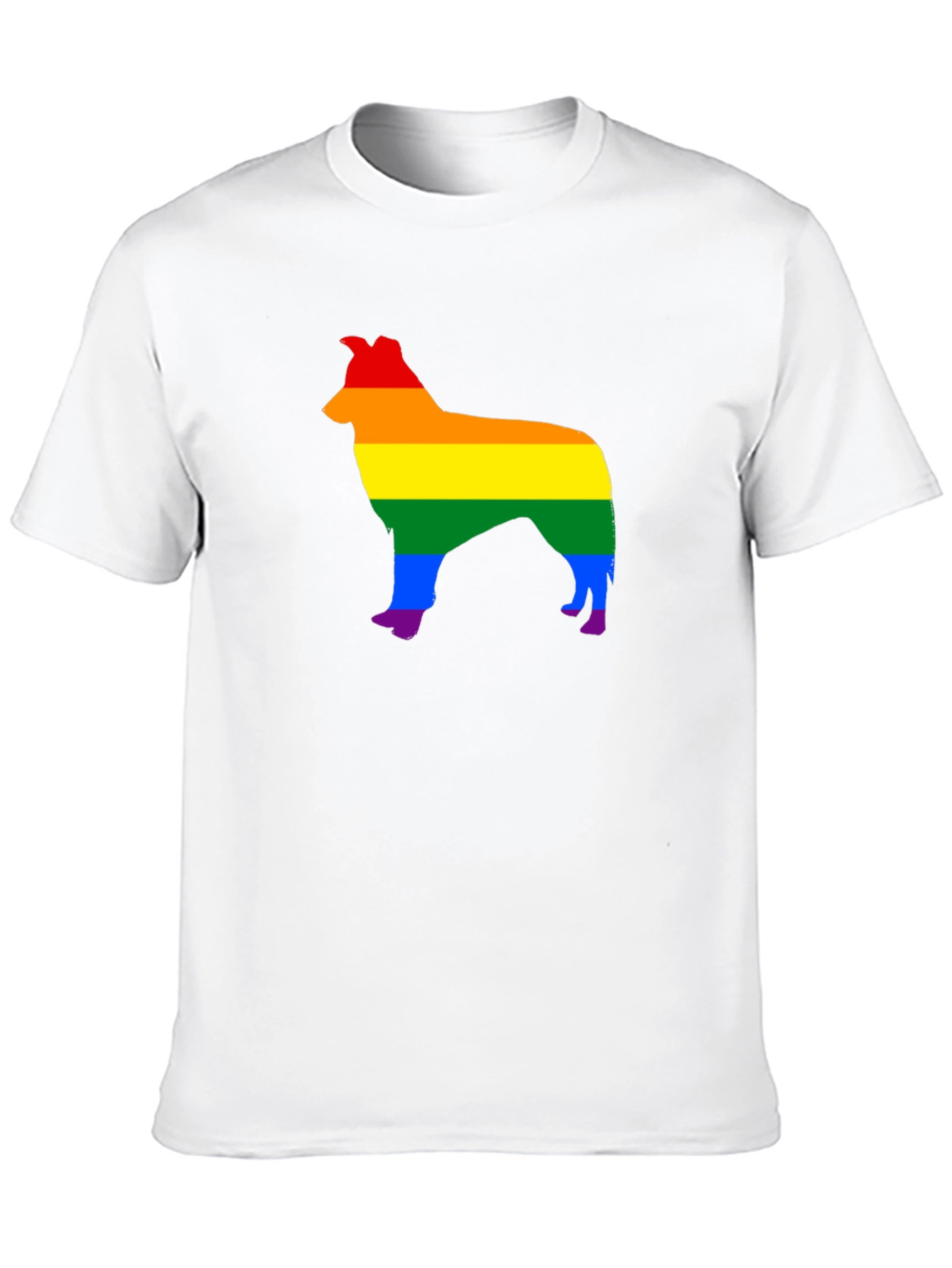 Pride Collie Dog Graphic Tee
