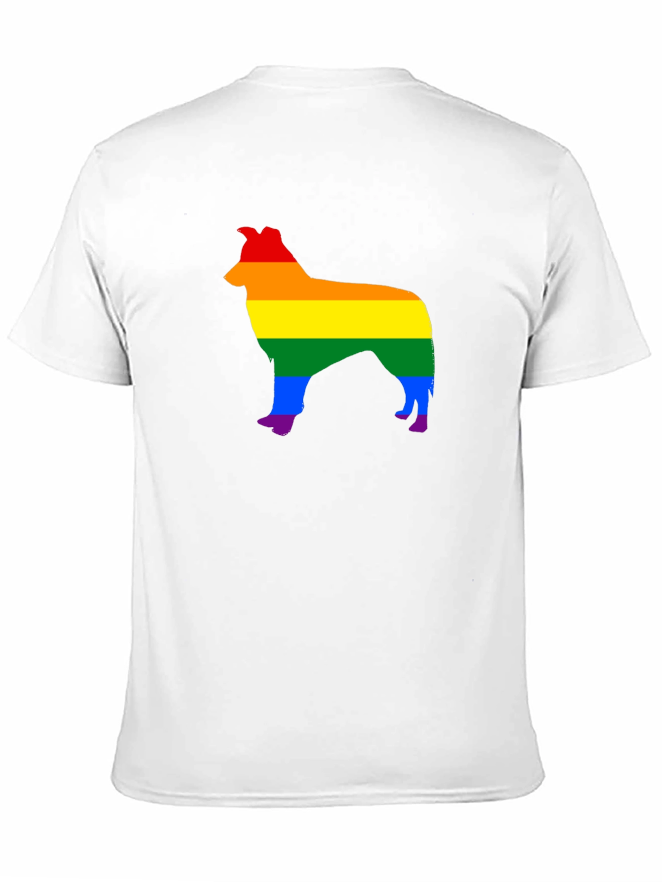 Pride Collie Dog Graphic Tee
