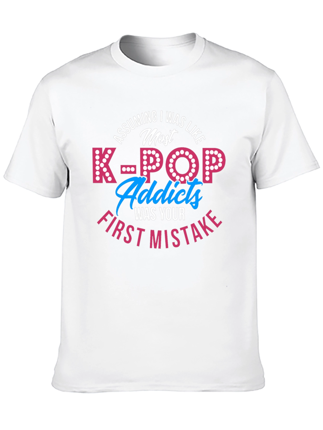 K-Pop Addicts Graphic T-Shirt