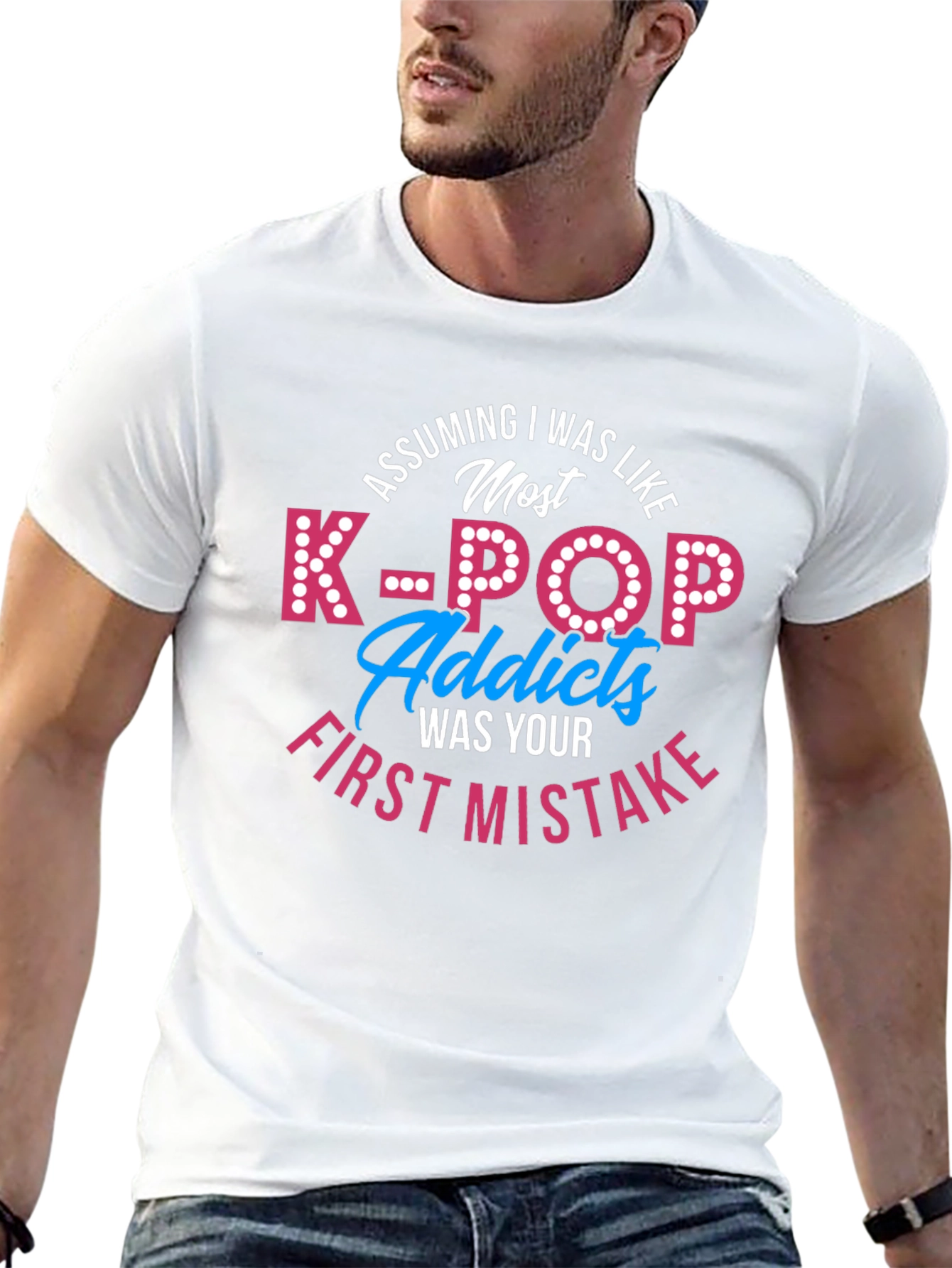 K-Pop Addicts Graphic T-Shirt