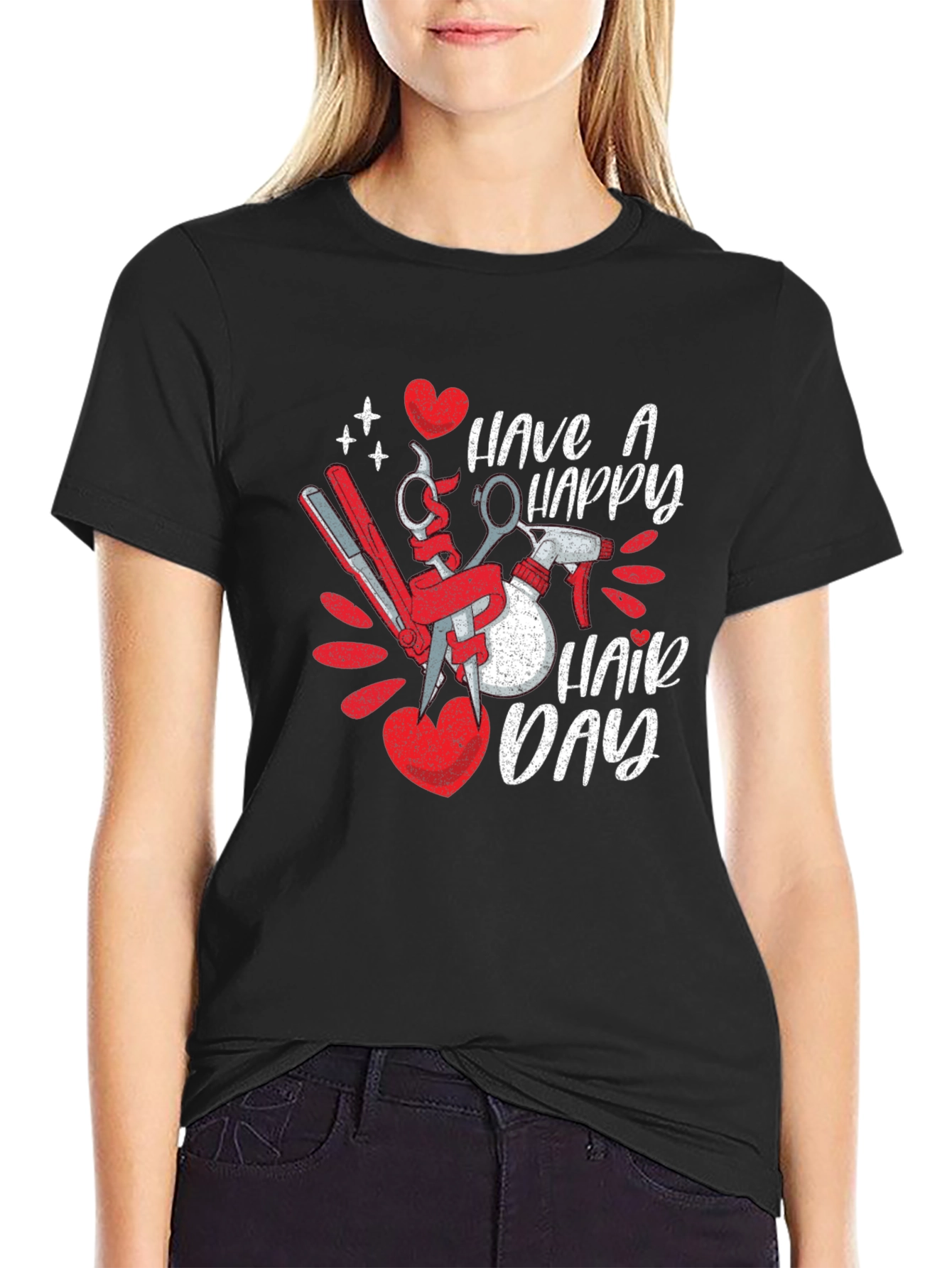 Happy Hair Day Graphic T-Shirt