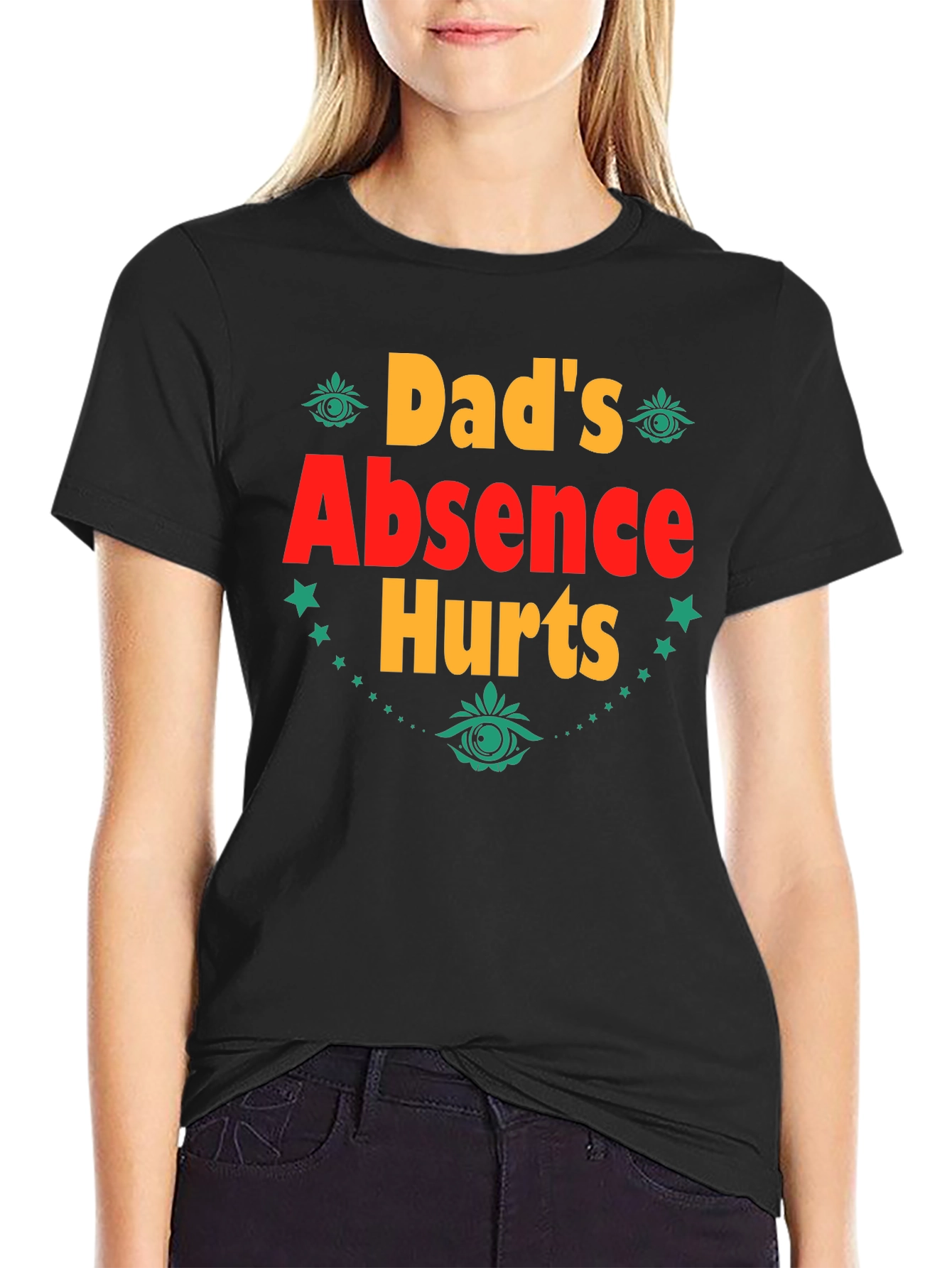 Dads Absence Hurts Graphic Tee