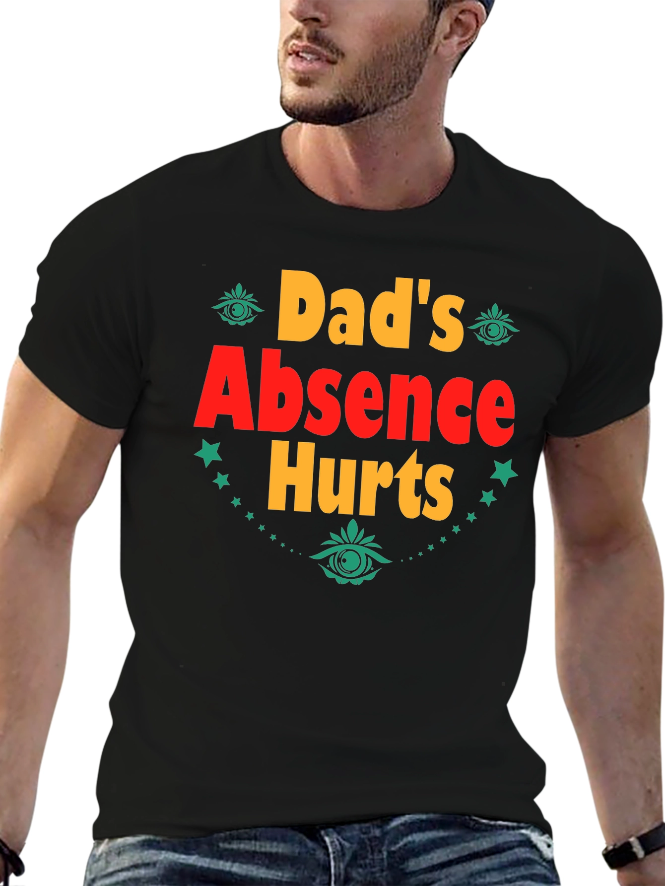 Dads Absence Hurts Graphic Tee