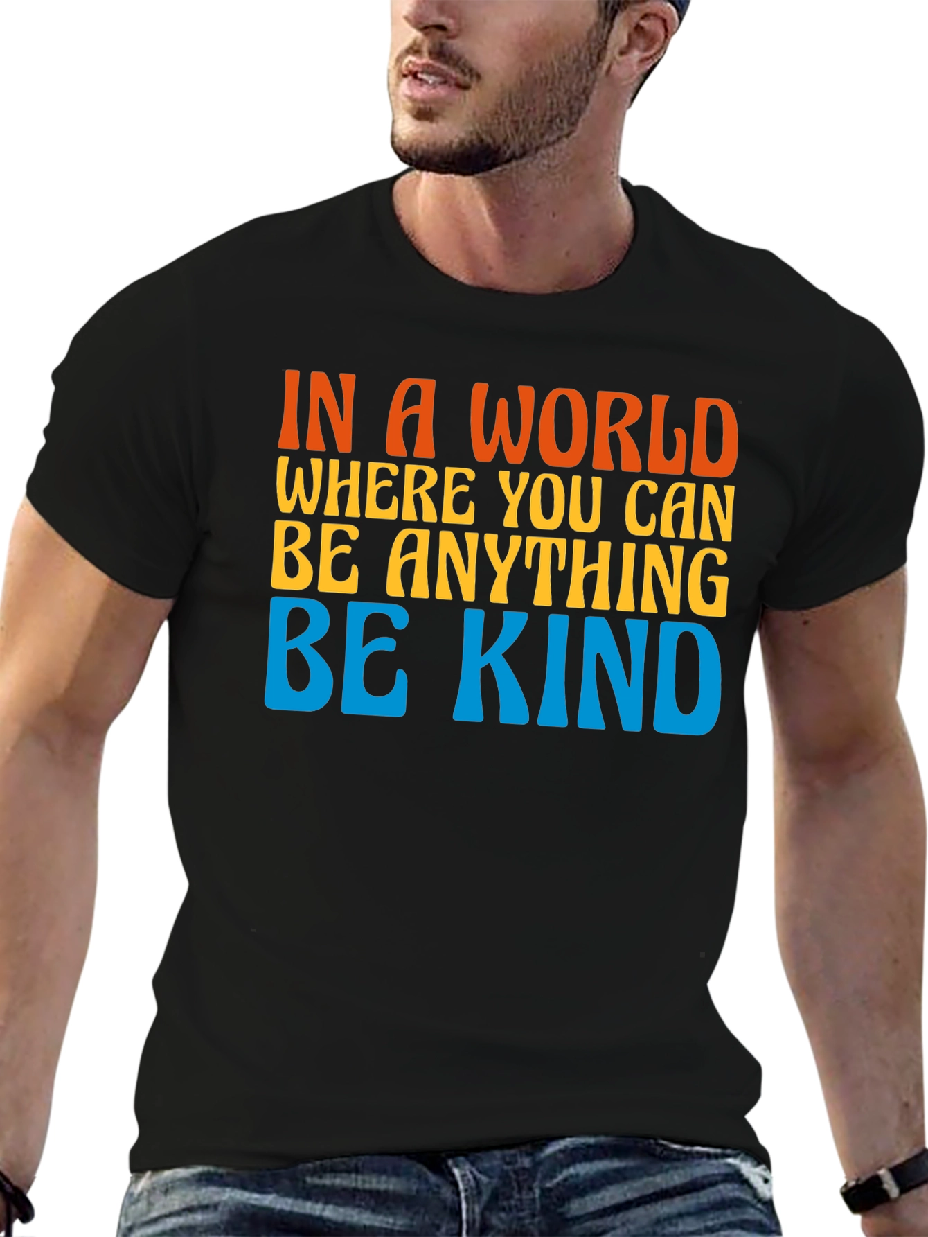 Be Kind Graphic T-Shirt - Soft Cotton Blend