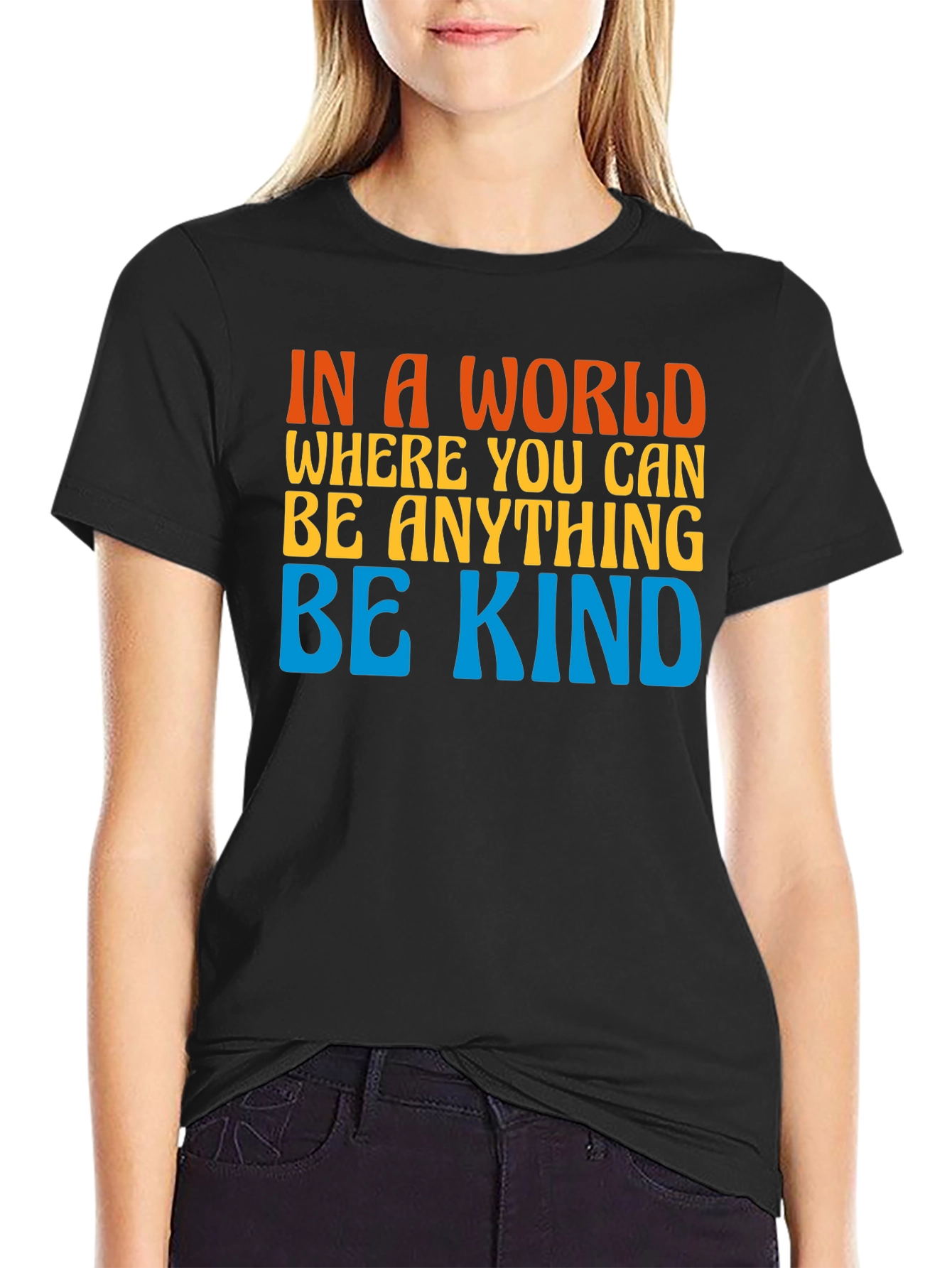 Be Kind Graphic T-Shirt - Soft Cotton Blend