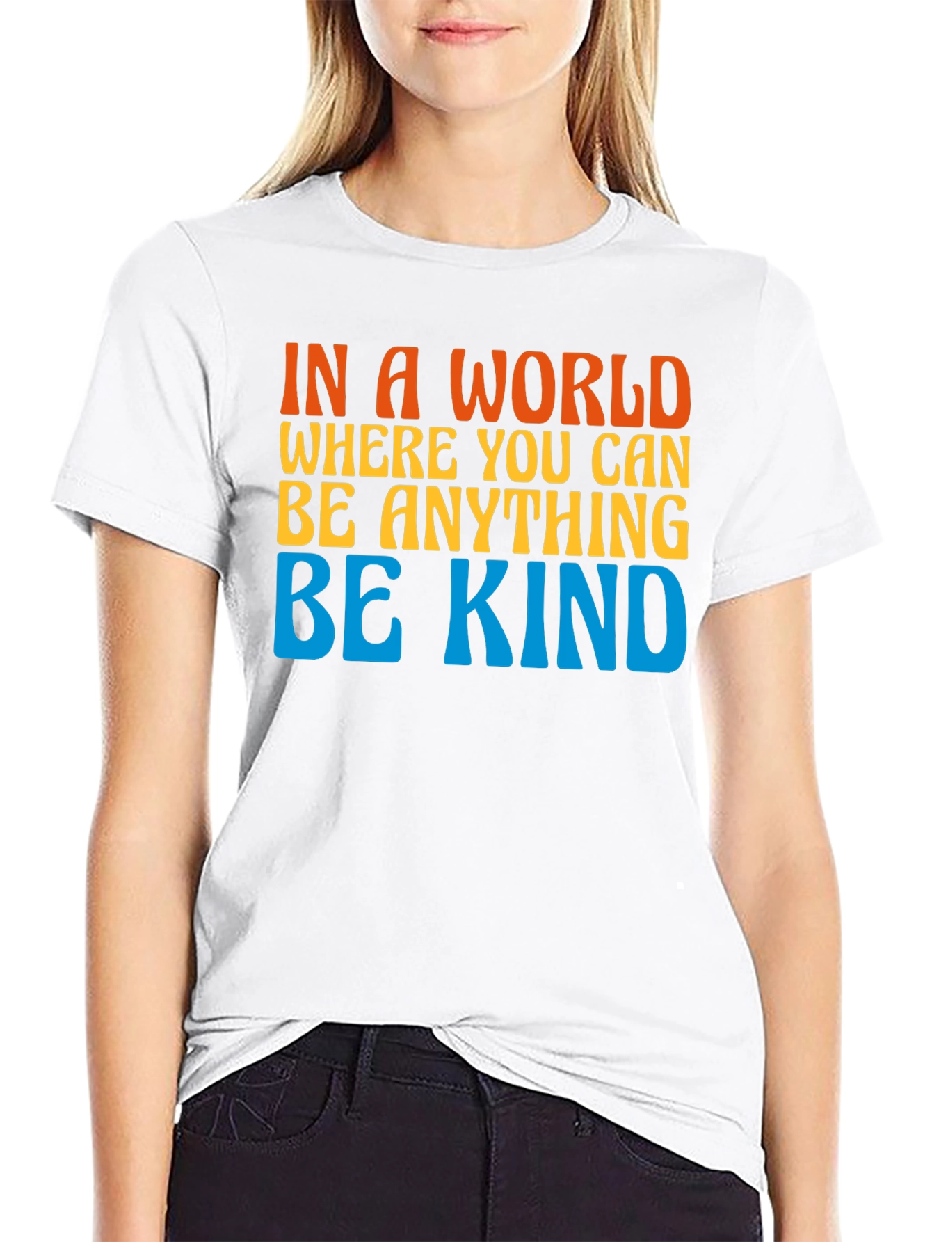 Be Kind Graphic T-Shirt - Soft Cotton Blend
