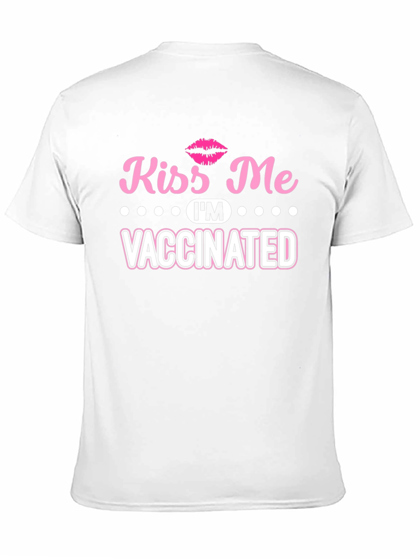Kiss Me Im Vaccinated Graphic T-Shirt