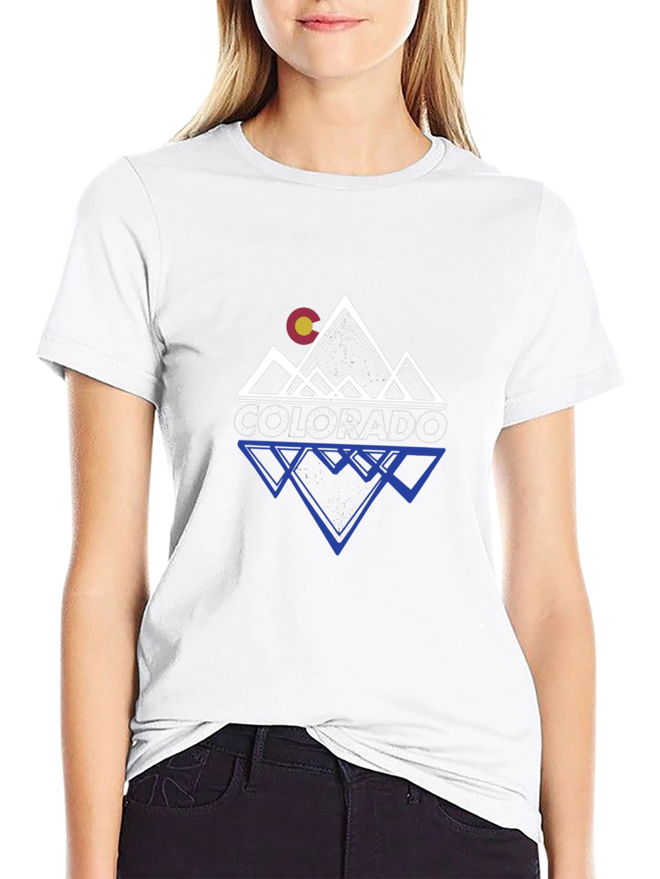 Colorado Mountain Graphic T-Shirt