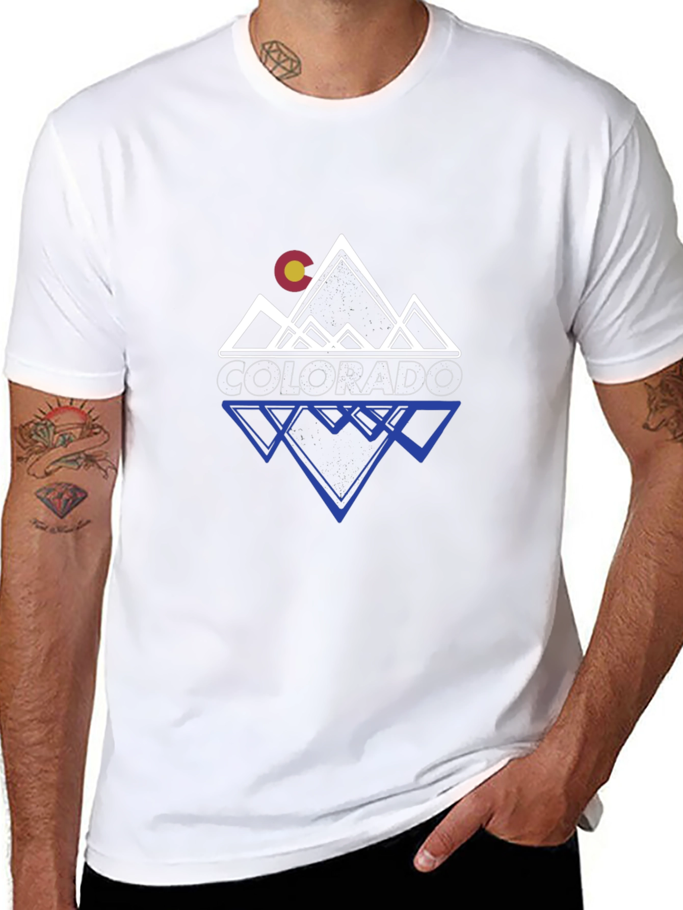 Colorado Mountain Graphic T-Shirt