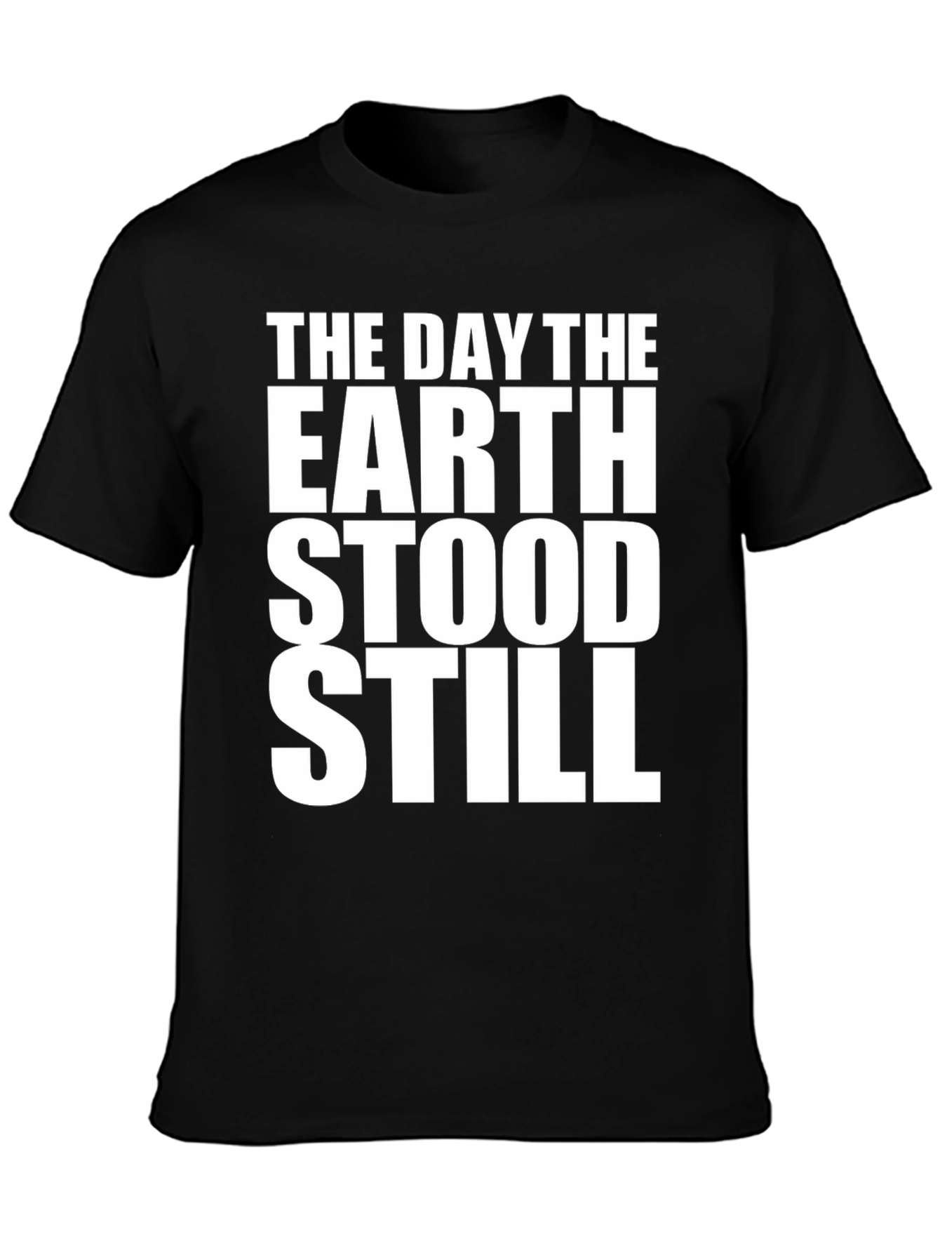 The Day The Earth Stood Still Black T-Shirt