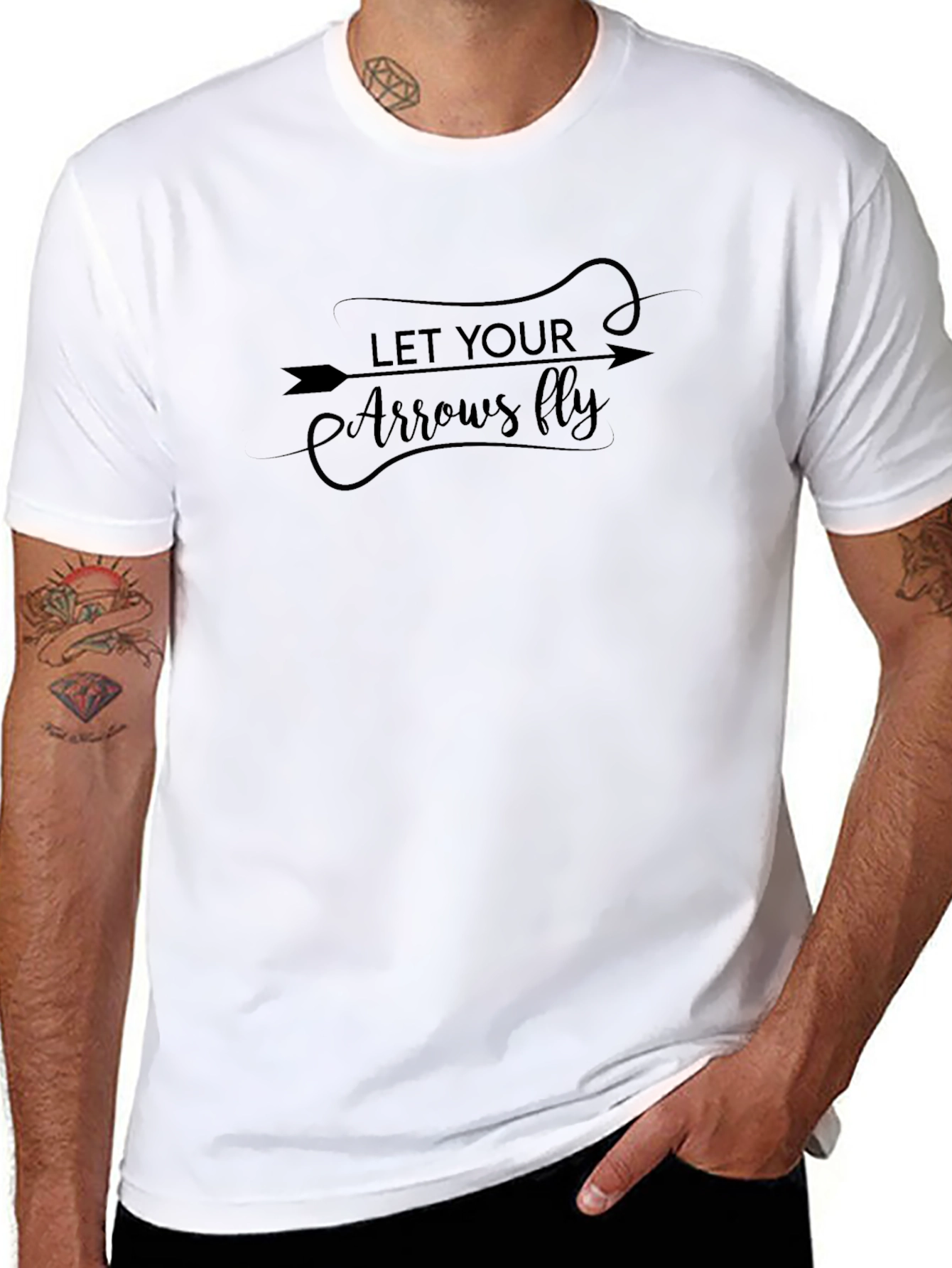 Let Your Arrows Fly Graphic T-Shirt
