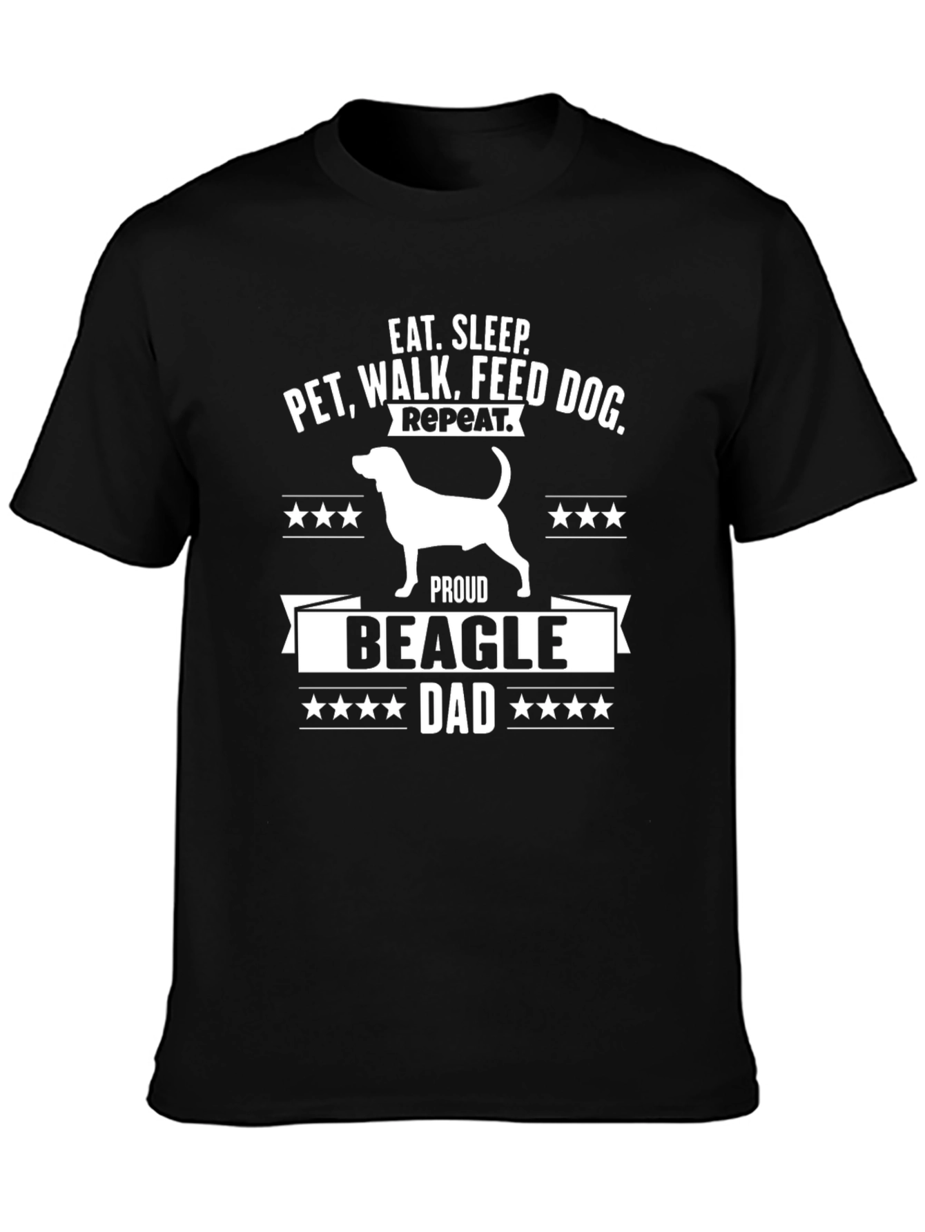 Proud Beagle Dad T-Shirt