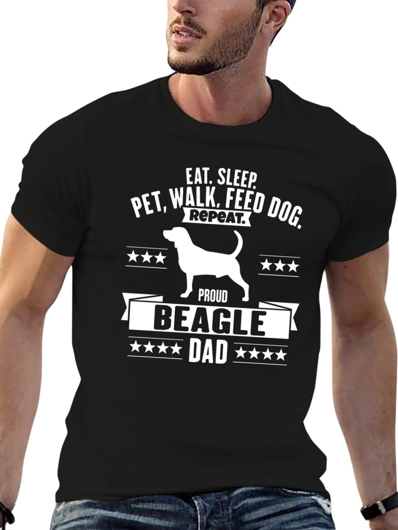 Proud Beagle Dad T-Shirt