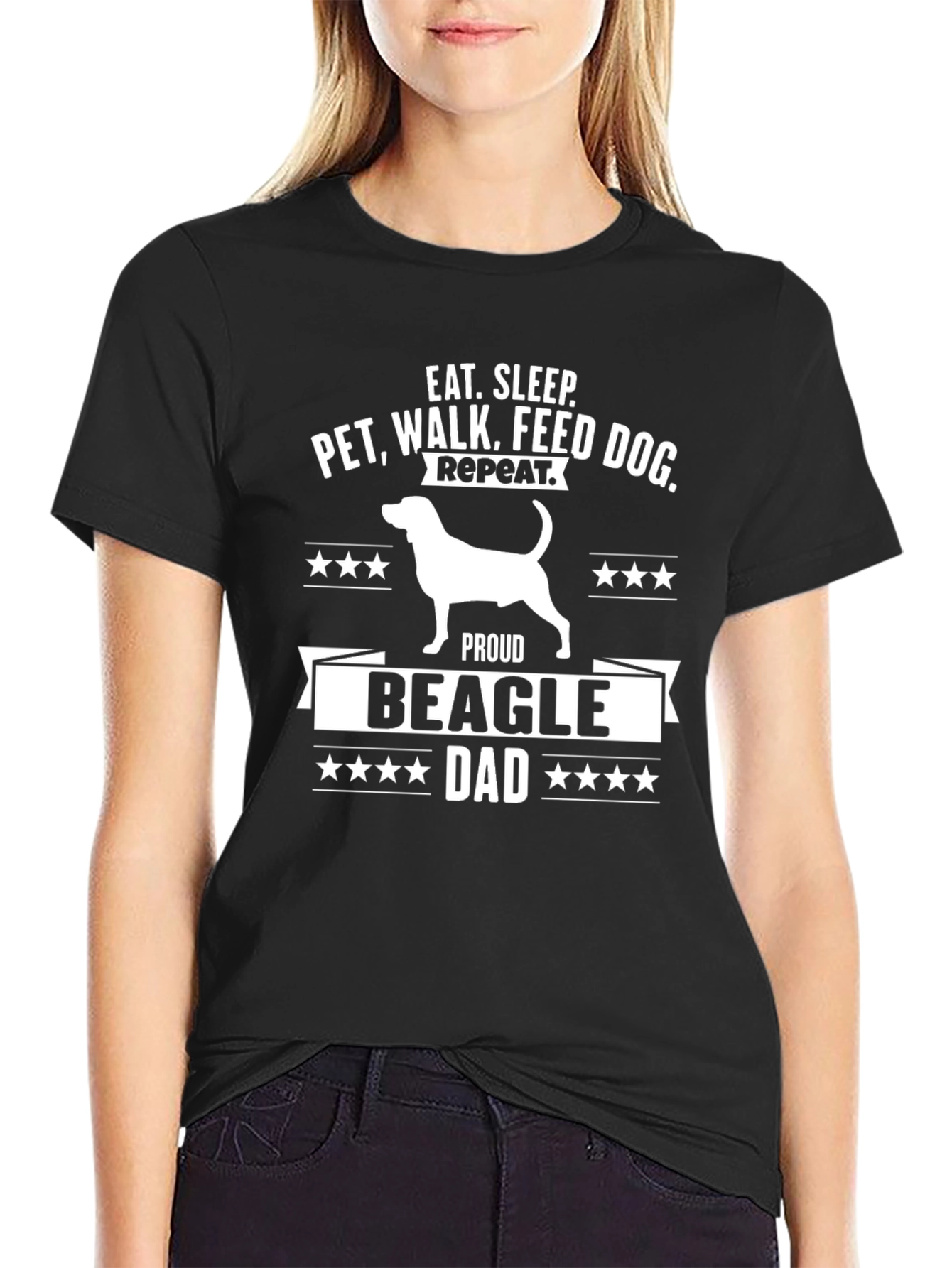 Proud Beagle Dad T-Shirt