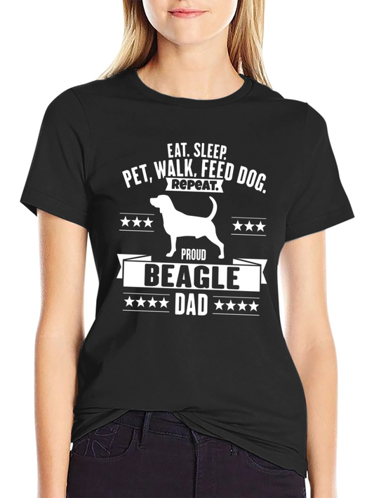 Proud Beagle Dad T-Shirt