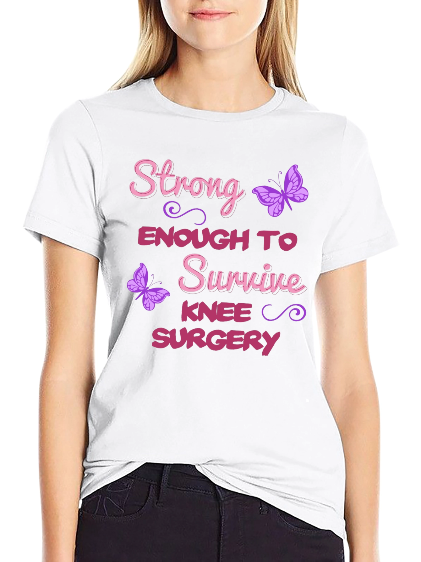 Strong Enough Knee Surgery T-Shirt