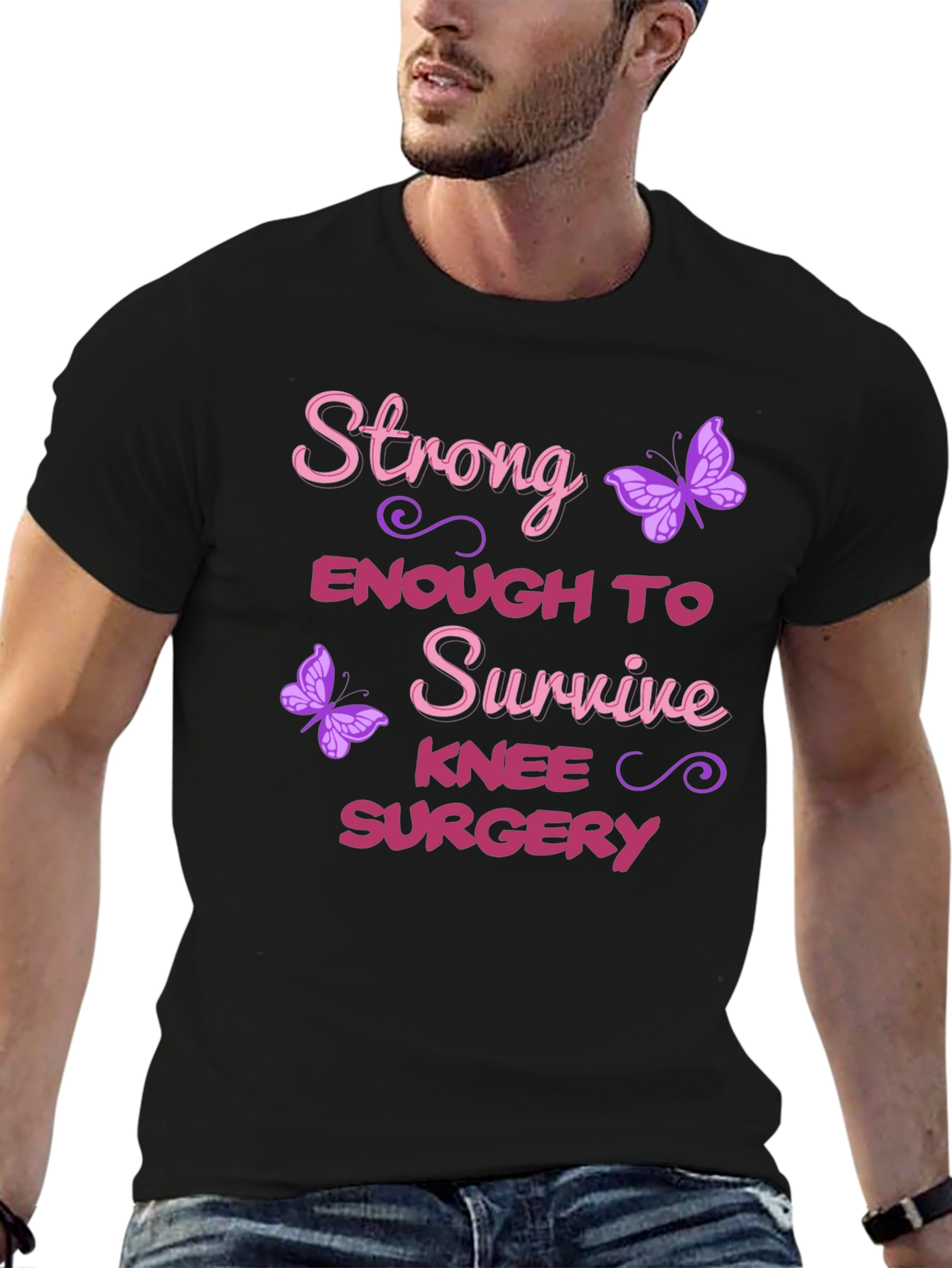Strong Enough Knee Surgery T-Shirt