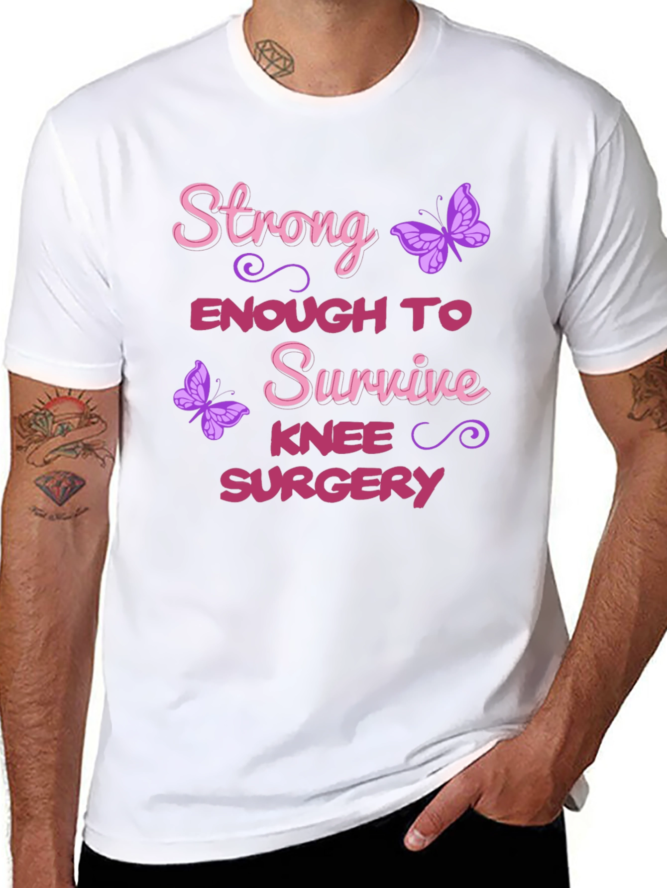Strong Enough Knee Surgery T-Shirt