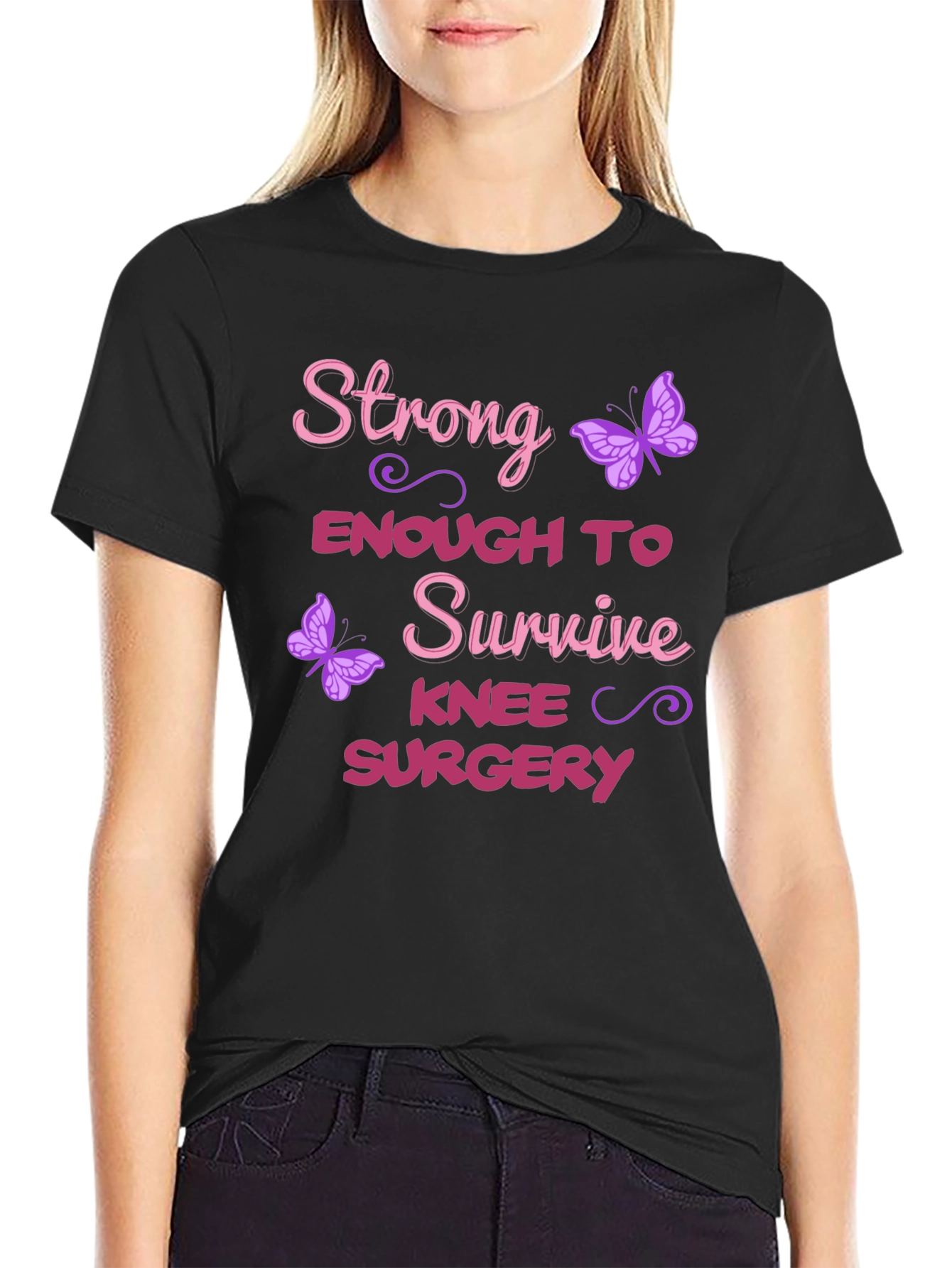 Strong Enough Knee Surgery T-Shirt