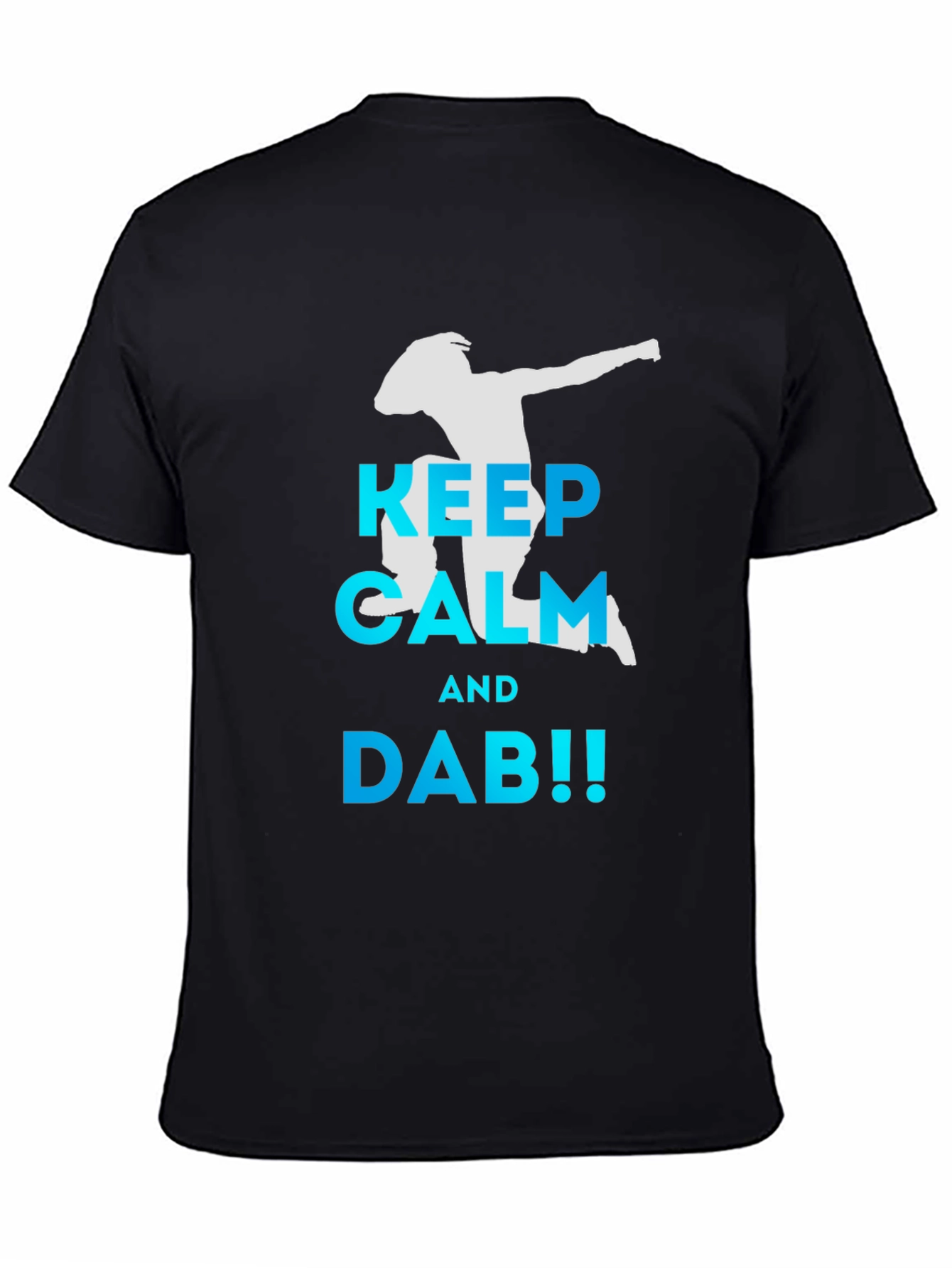 Keep Calm and Dab! Mens Black T-Shirt