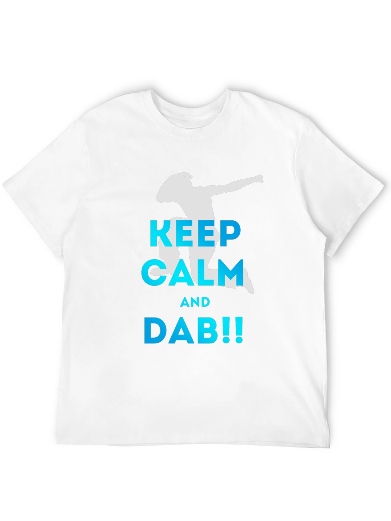 Keep Calm and Dab! Mens Black T-Shirt