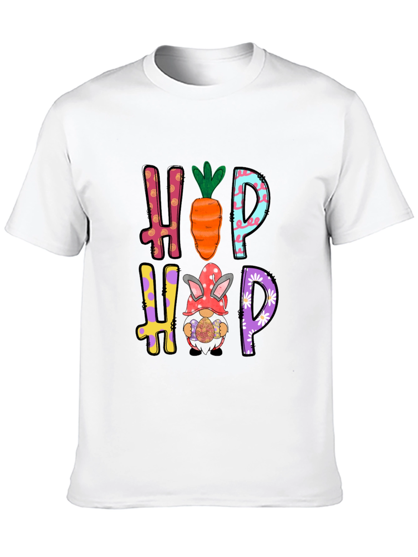 Hop Easter T-Shirt - Cute Holiday Apparel
